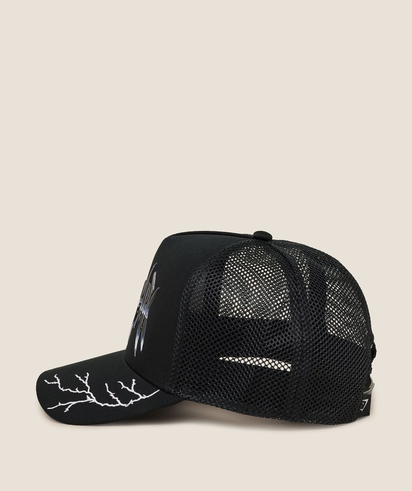 Gymshark Lightning Graphic Trucker Cap - GS Black