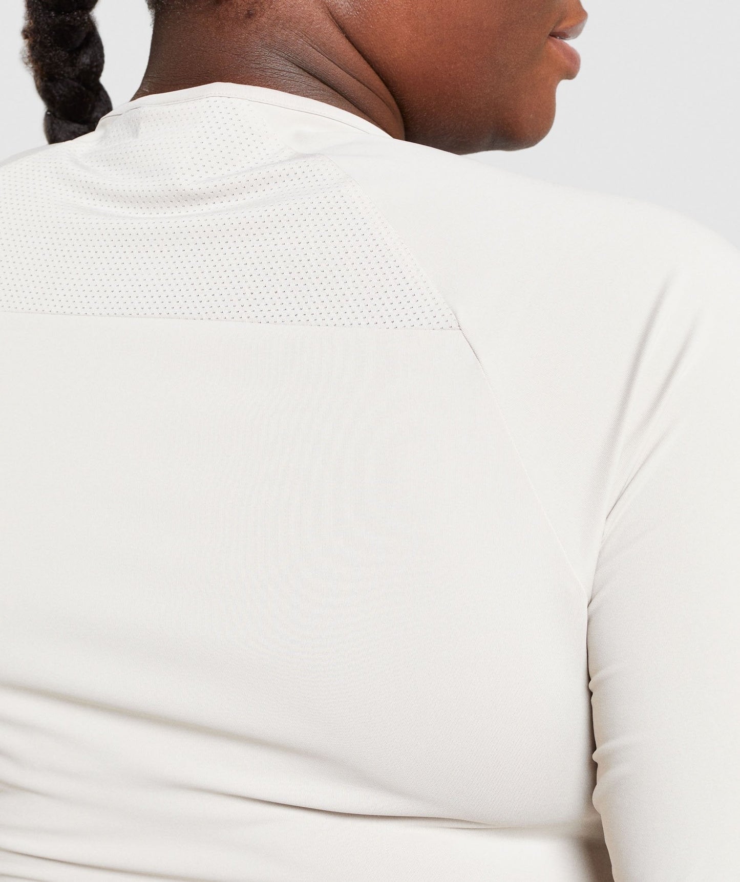 Gymshark Training Long Sleeve Crop Top - Grey