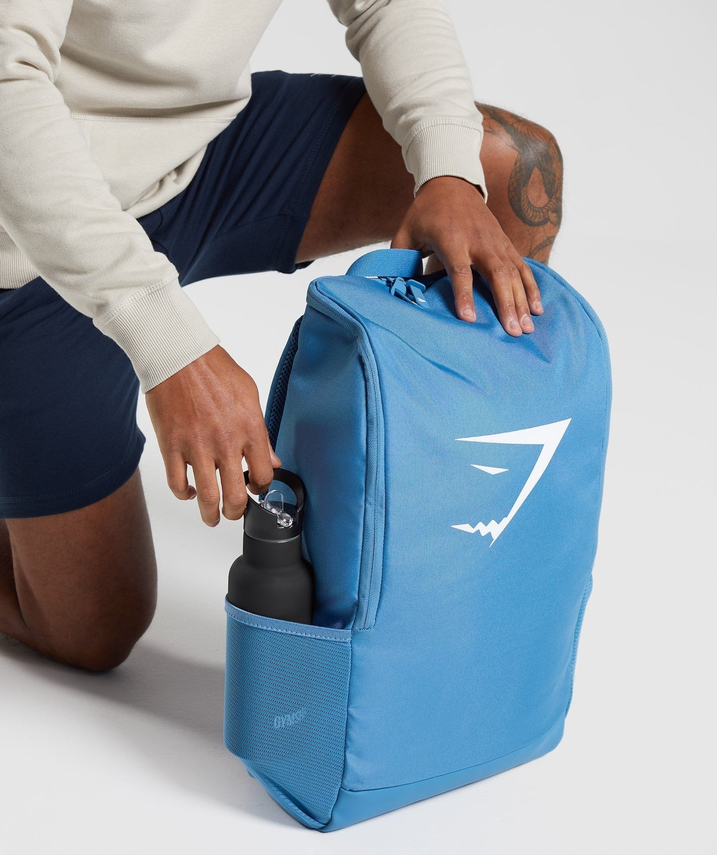 Gymshark Sharkhead Backpack - Coastal Blue