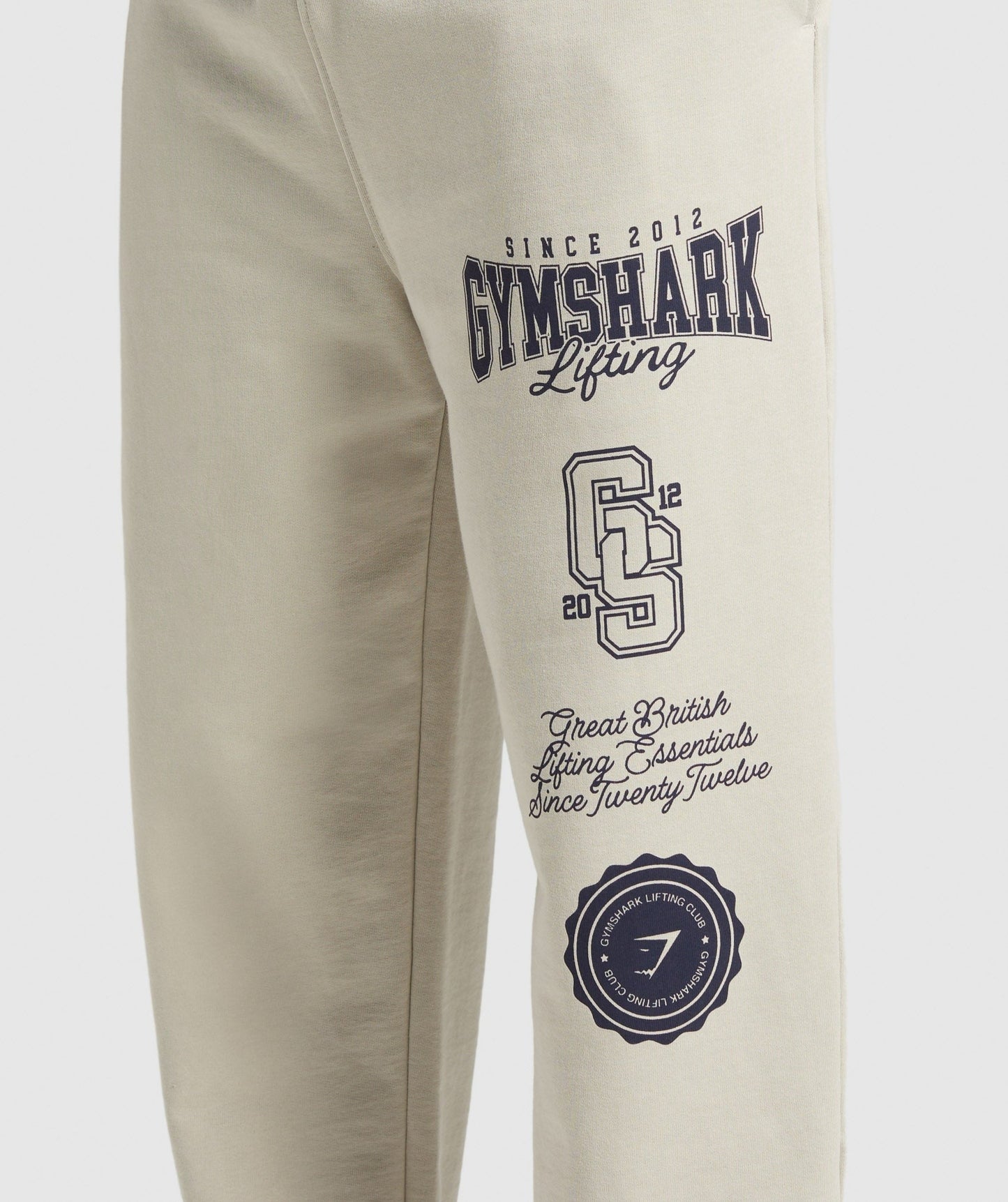 Gymshark Lifting Essentials Straight Leg Pant - Pebble Grey