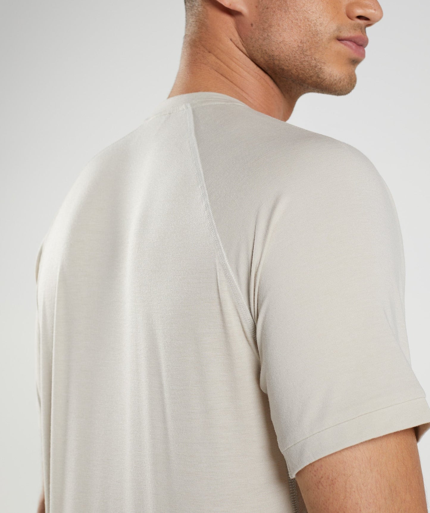 Gymshark Studio Breath T-Shirt - Pebble Grey