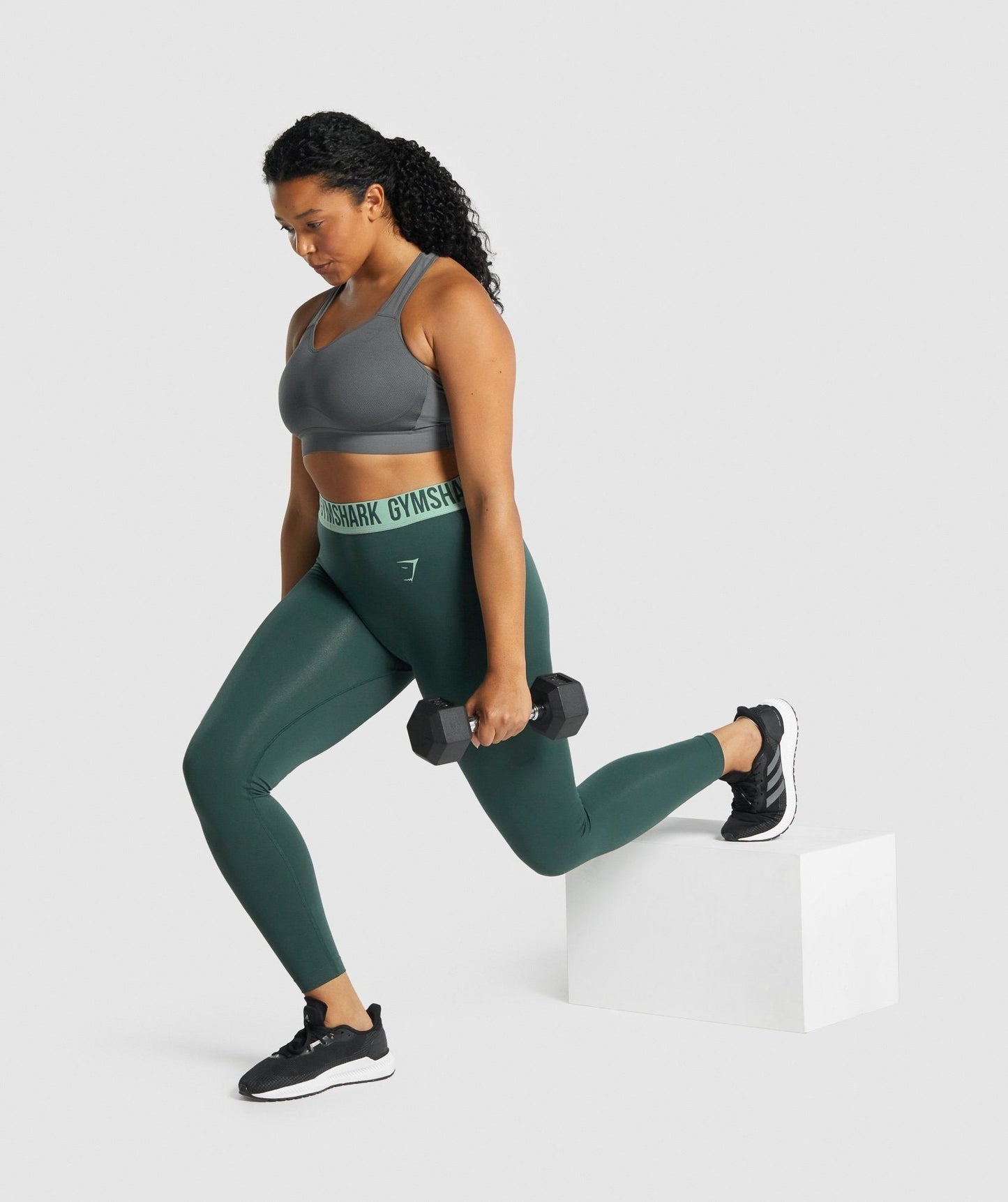 Gymshark Fit Seamless Leggings - Dark Green