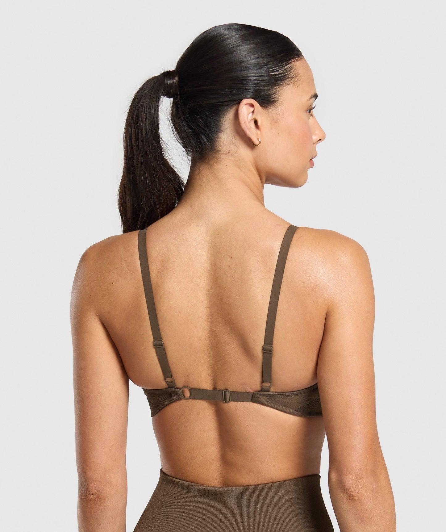 Gymshark Vital Sports Bra - Espresso Marl
