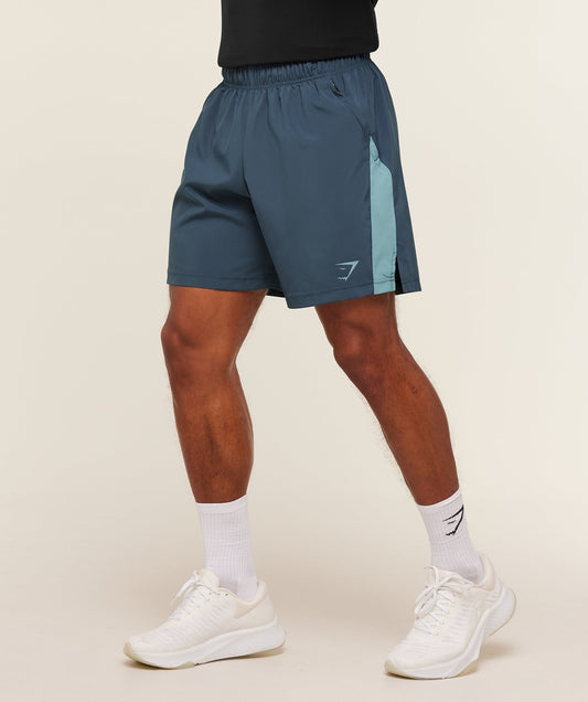 Gymshark Sport 7" Shorts - Stealth Blue/Storm Blue