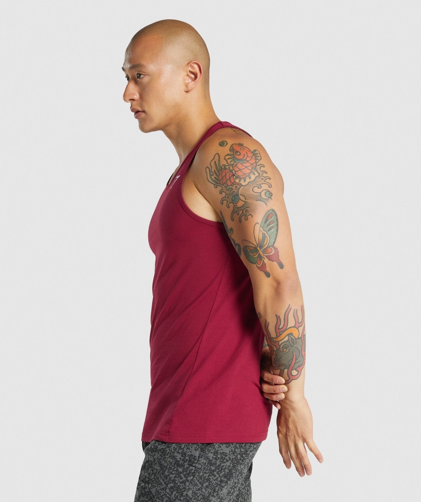 Gymshark Critical 2.0 Tank - Burgundy