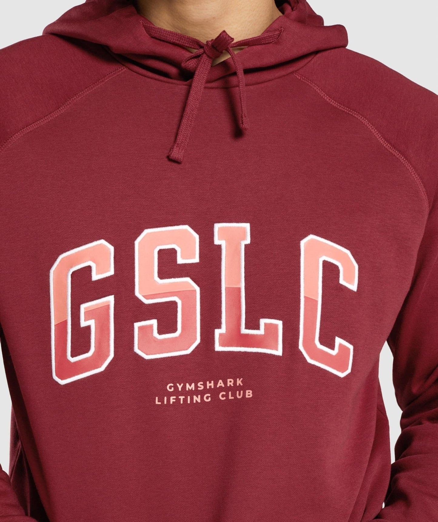 Gymshark GSLC Collegiate Hoodie - Burgundy