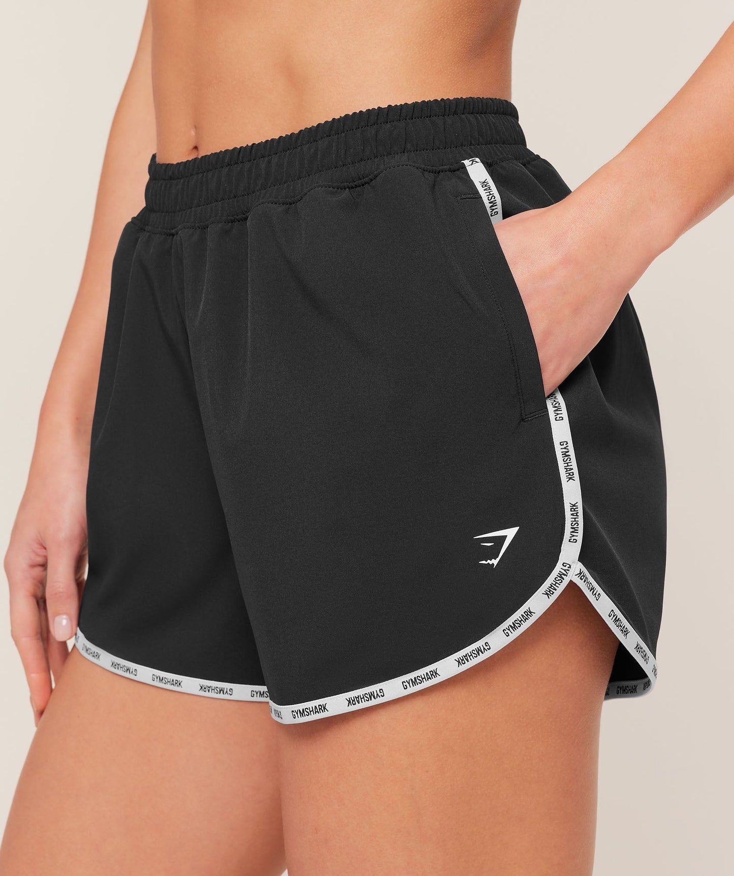 Gymshark Micro Logo Shorts - Black