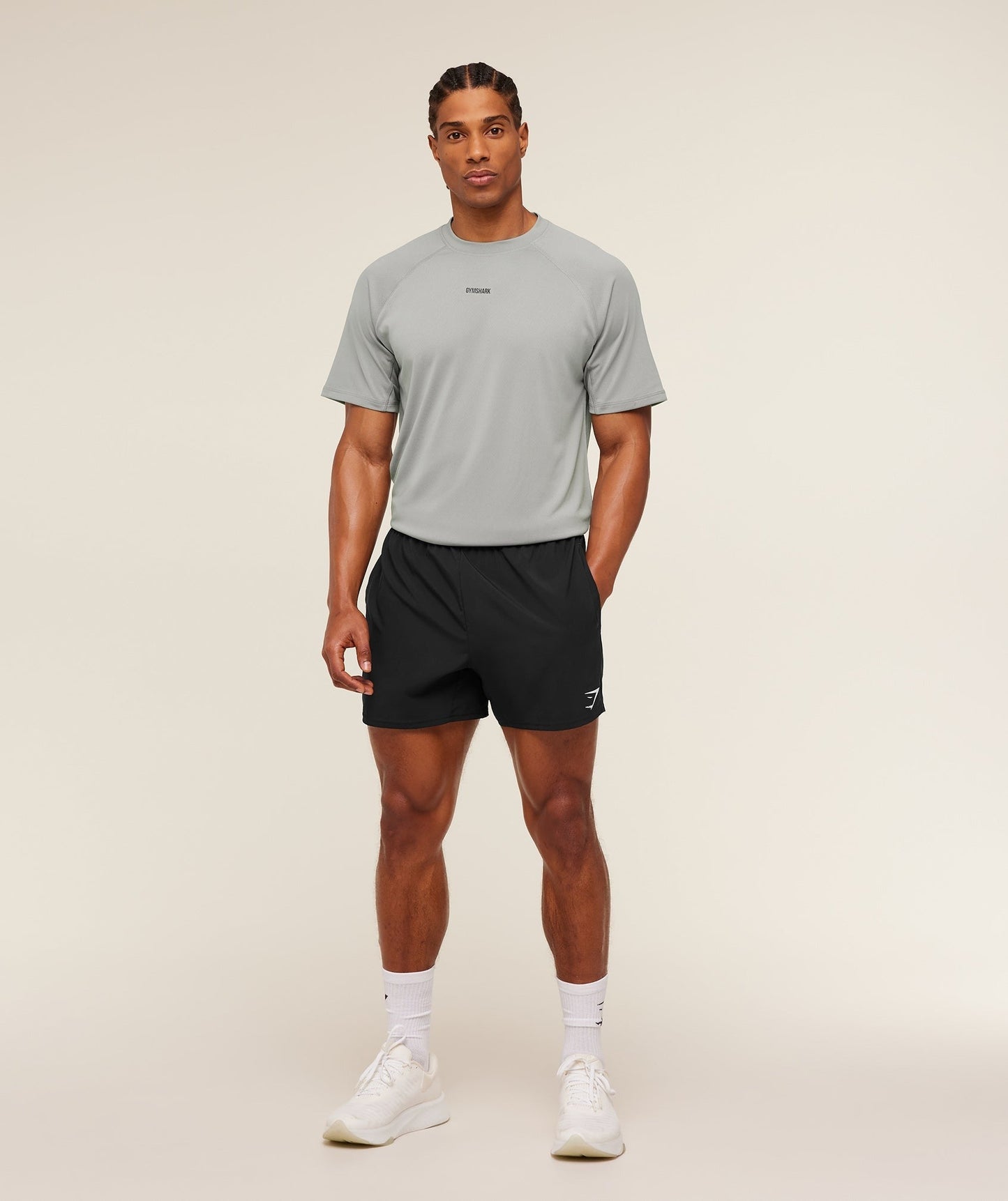 Gymshark Train T-Shirt - Smokey Grey