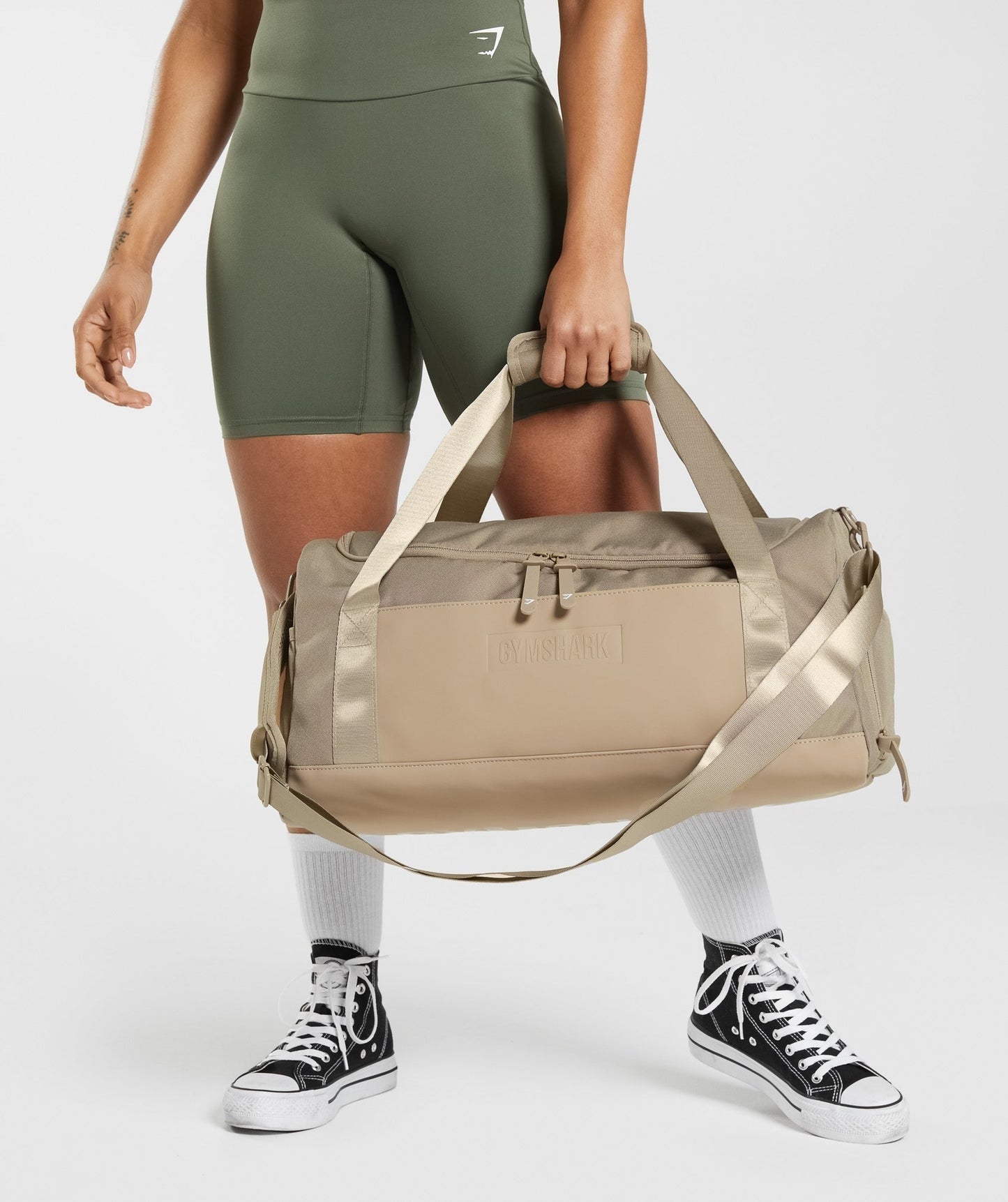 Gymshark Small Everyday Gym Bag - Cement Brown