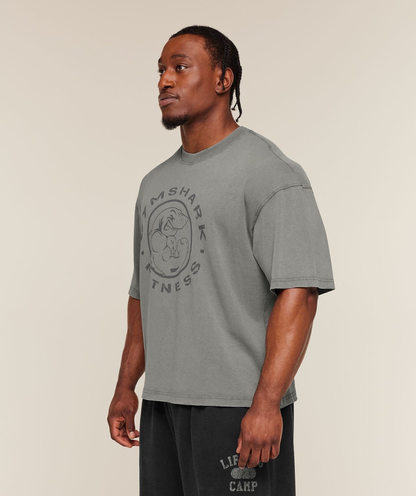 Gymshark Vintage Legacy T-Shirt - Ash Grey