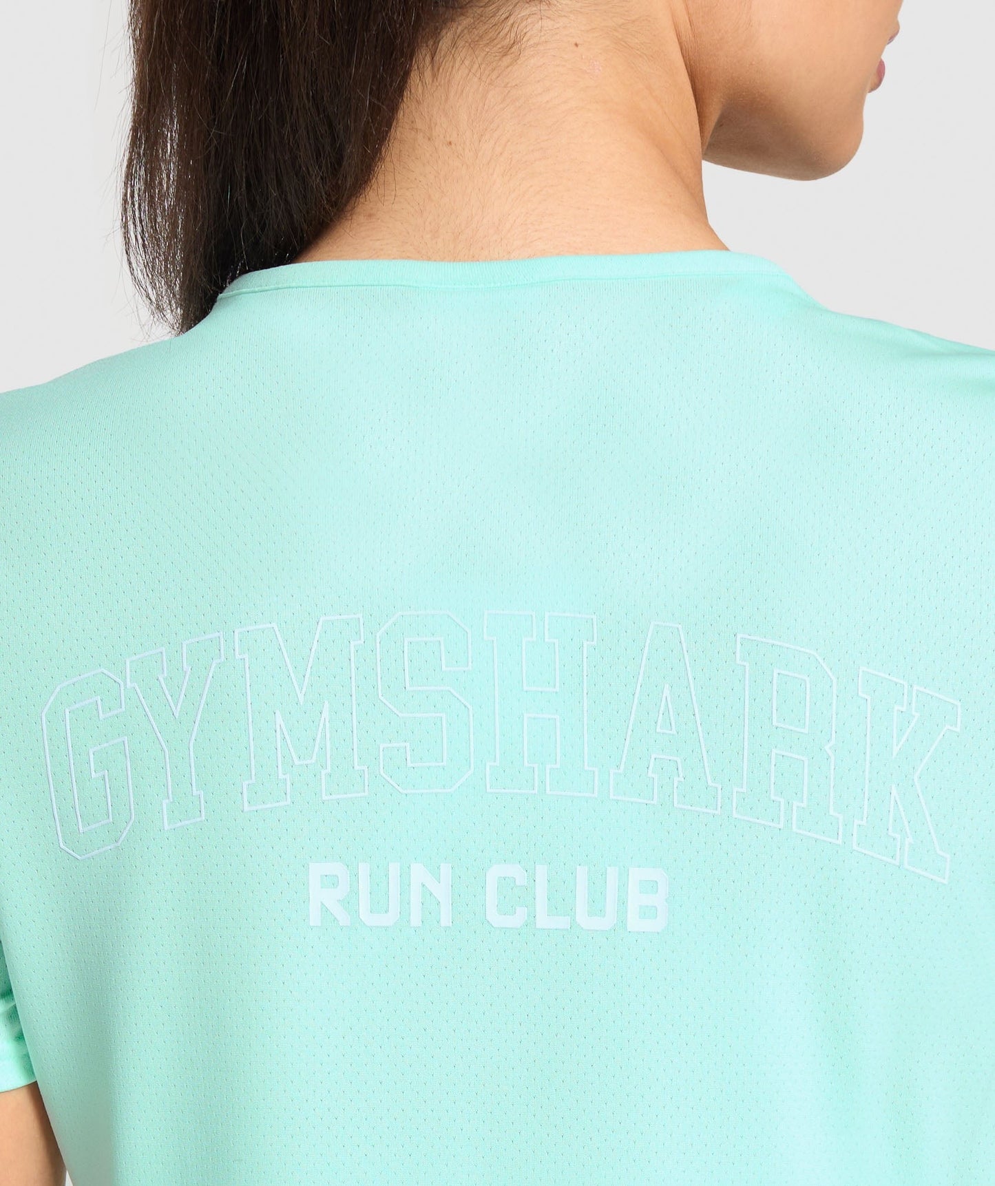 Gymshark Run Club Graphic T-Shirt - Pop Turquoise