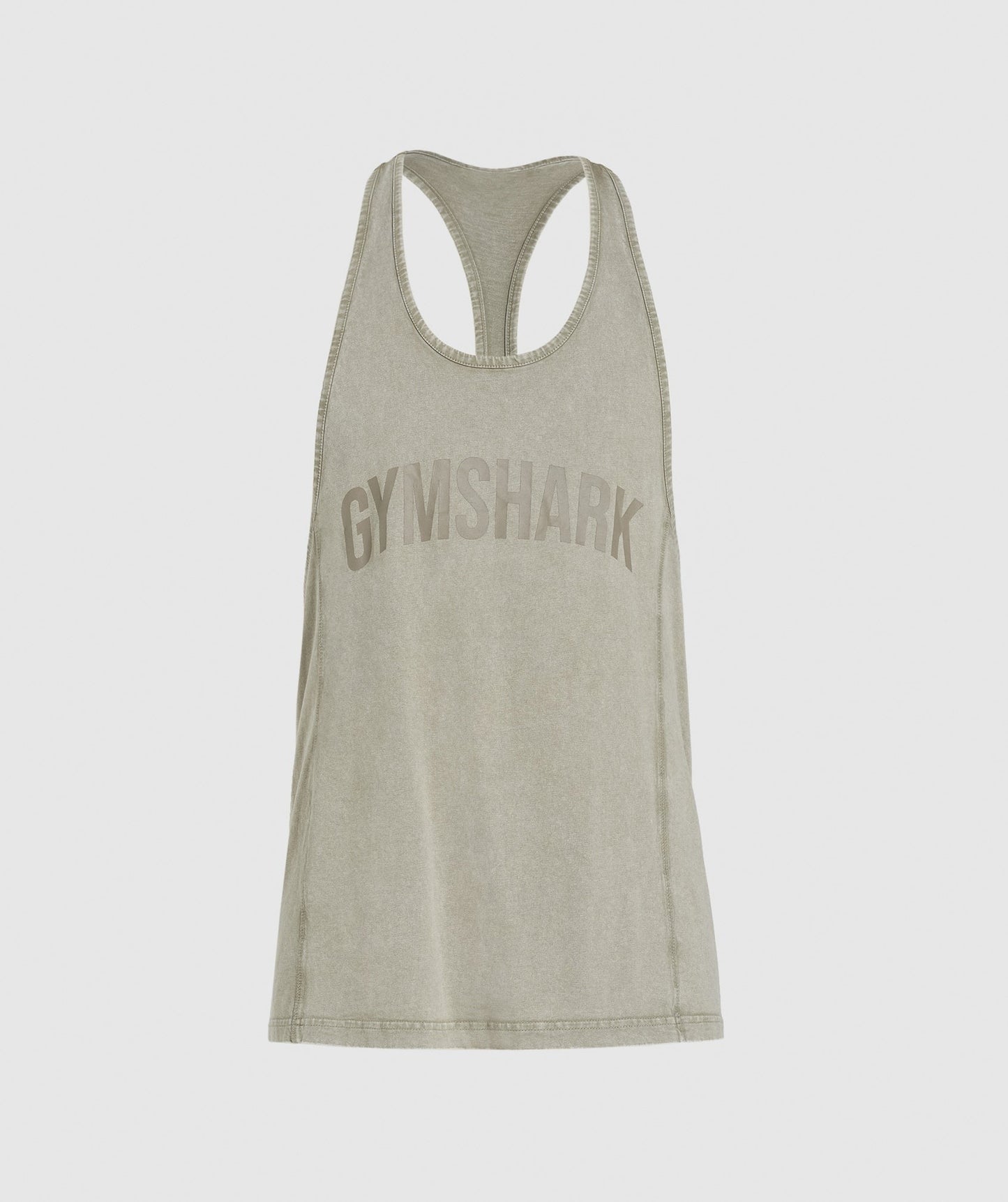 Gymshark Power Washed Stringer - Ecru Brown