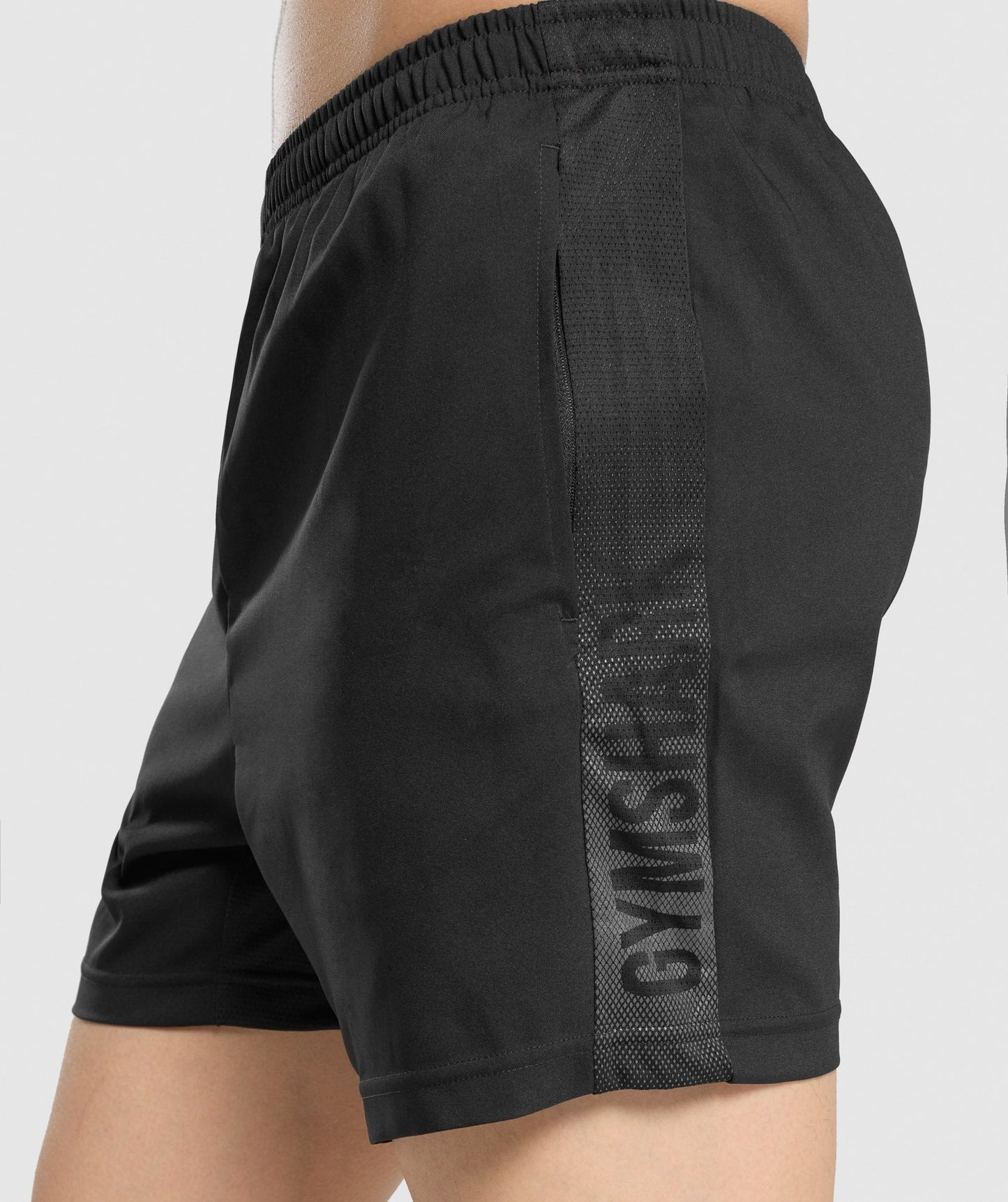 Gymshark Graphic Sport Shorts - Black