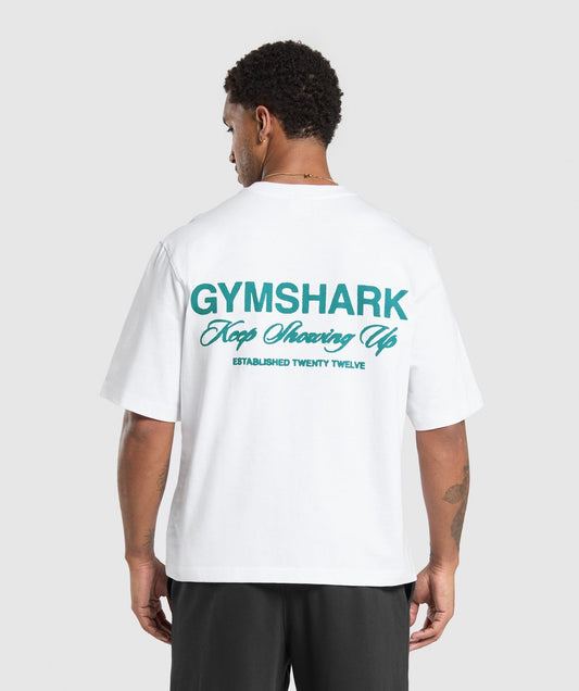 Gymshark EST 2012 T-Shirt - White