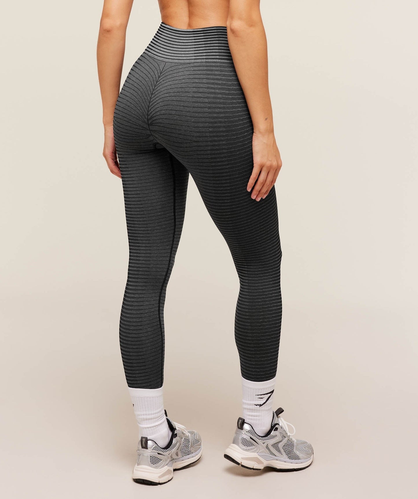 Gymshark Sport Seamless Leggings - Grey/Black