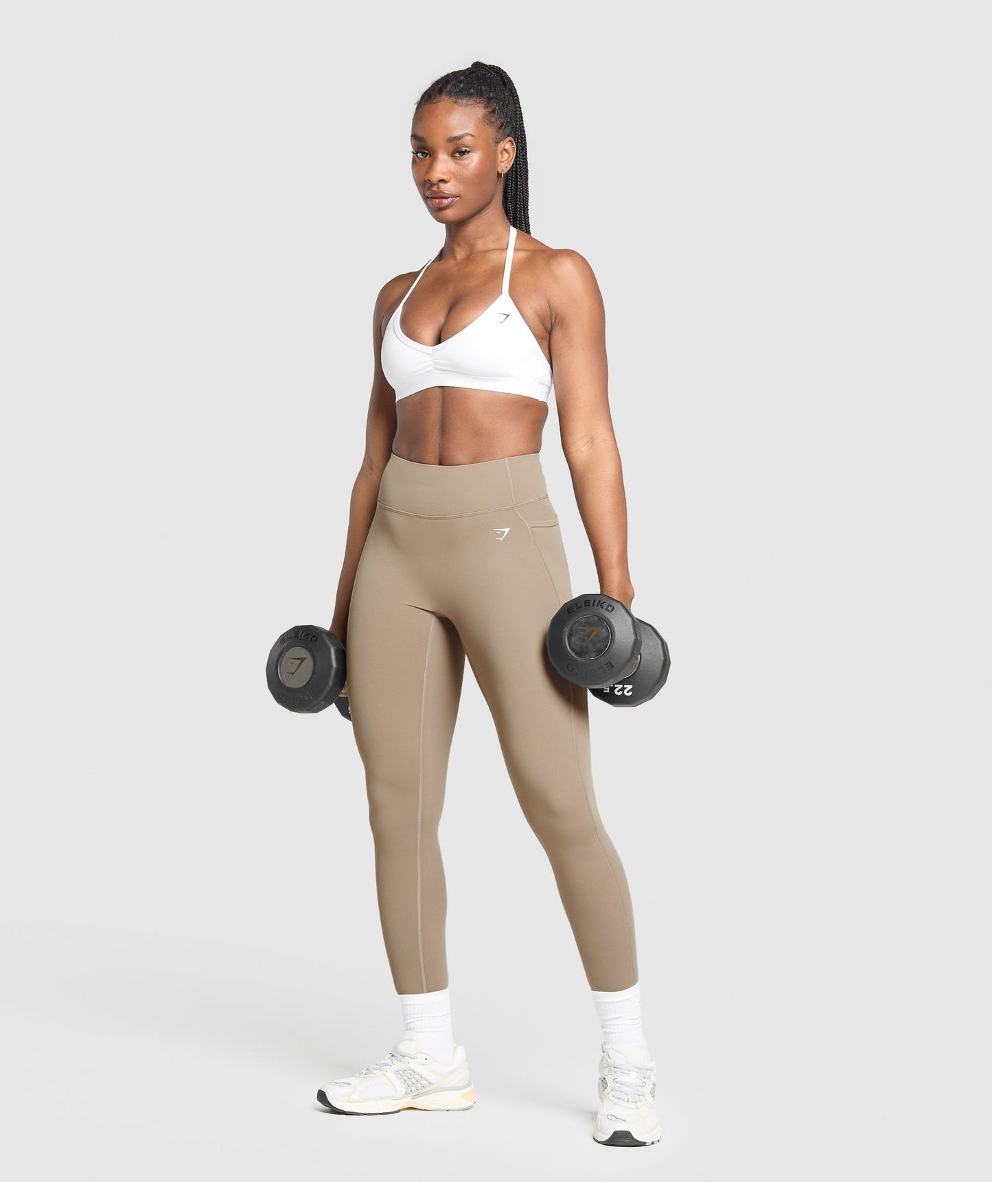 Gymshark Lifting Pocket Leggings - Lifestyle Brown