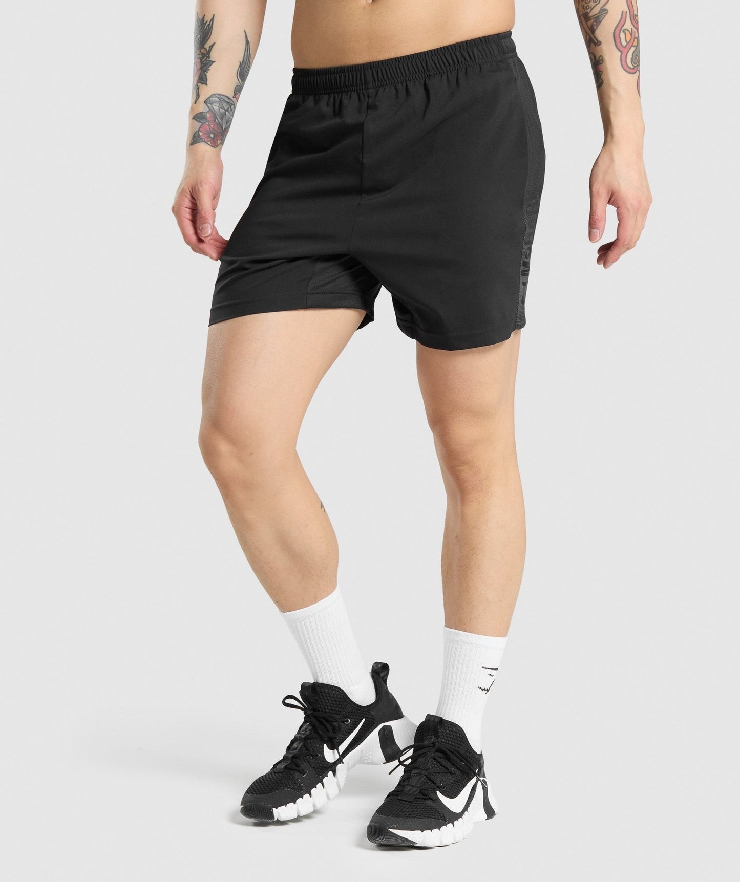 Gymshark Graphic Sport Shorts - Black