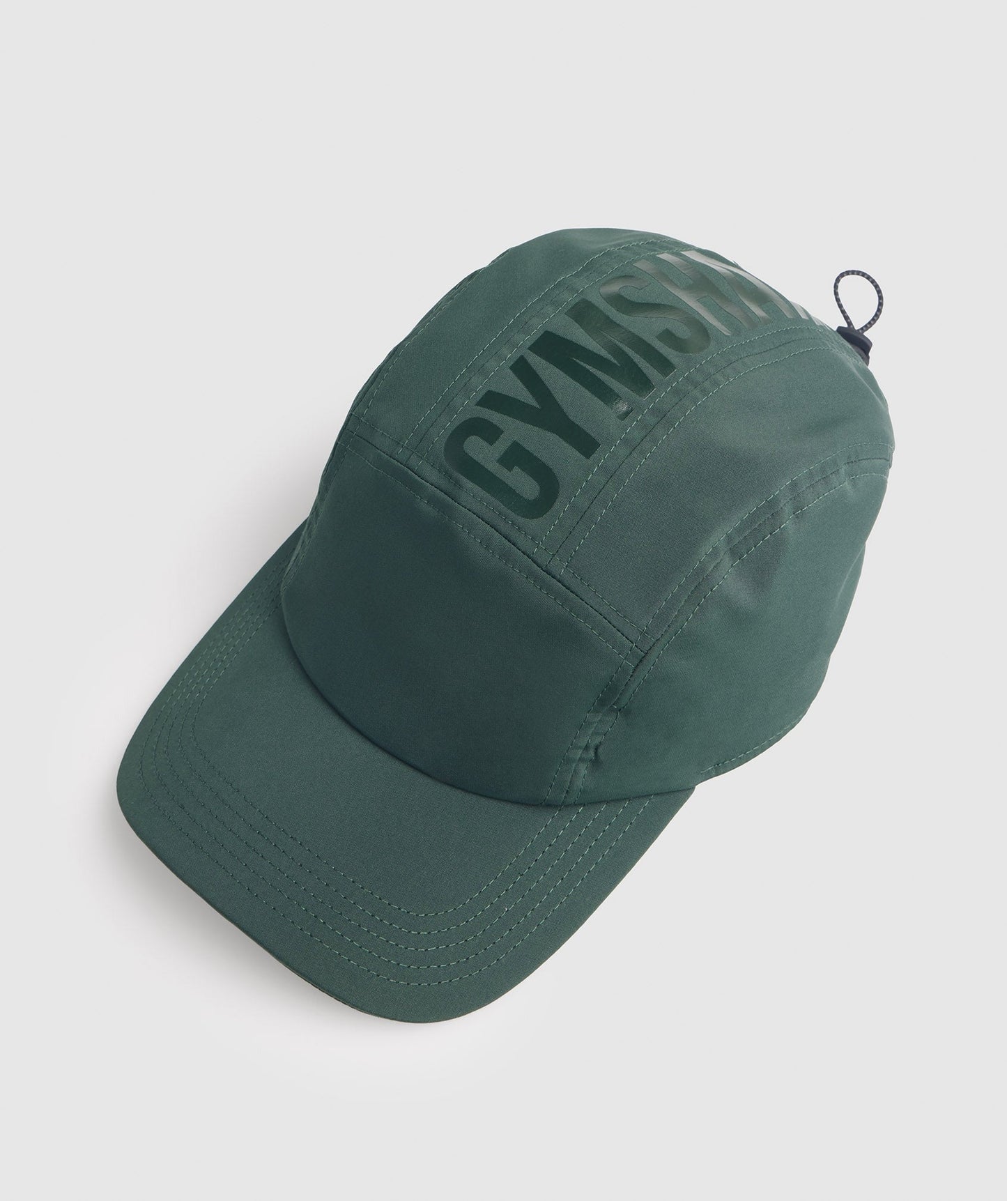 Gymshark Logo 5 Panel Cap - Obsidian Green