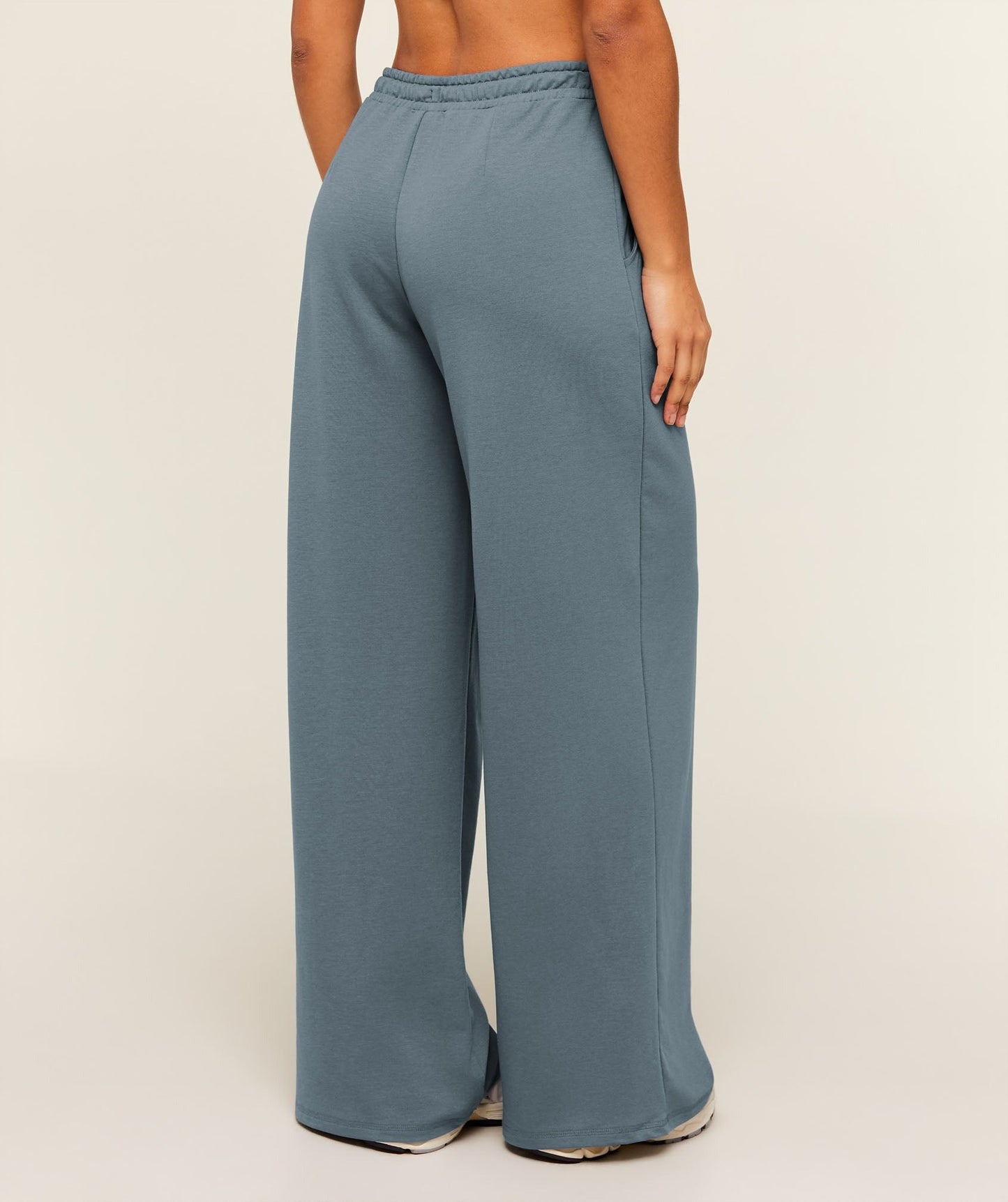 Gymshark Lightweight Wide Leg Pant Tall - Iron Blue