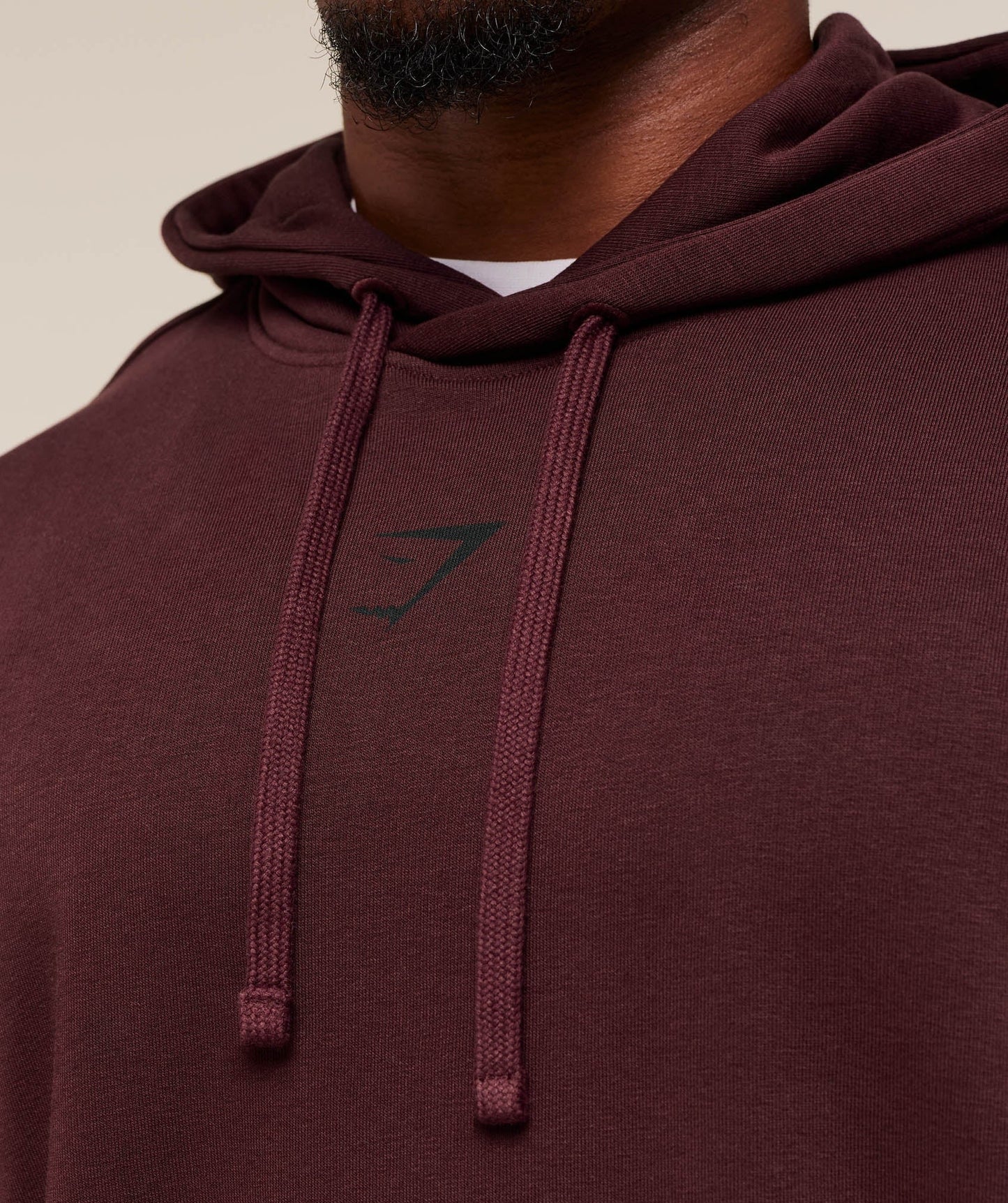 Gymshark Power Oversized Hoodie - Rich Maroon