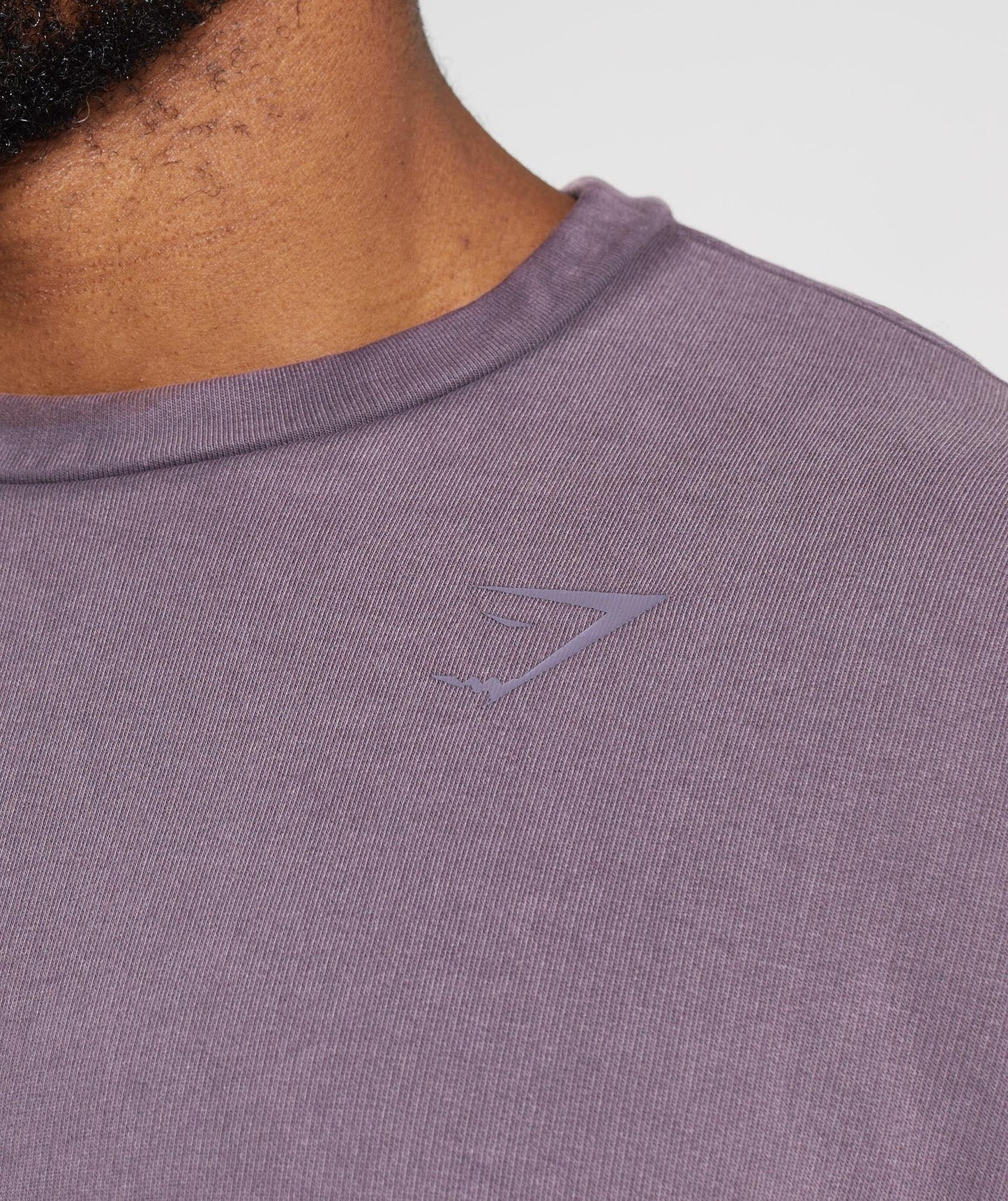 Gymshark Power Washed Crew - Musk Lilac