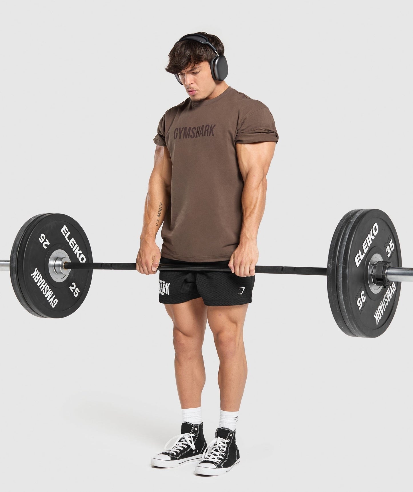Gymshark Apollo Oversized T-Shirt - Walnut Brown