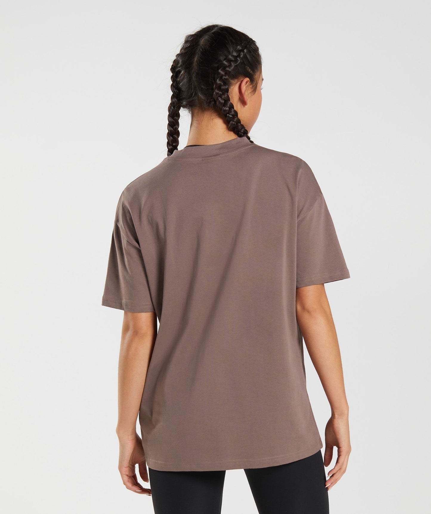 Gymshark Training Oversized T-Shirt - Truffle Brown