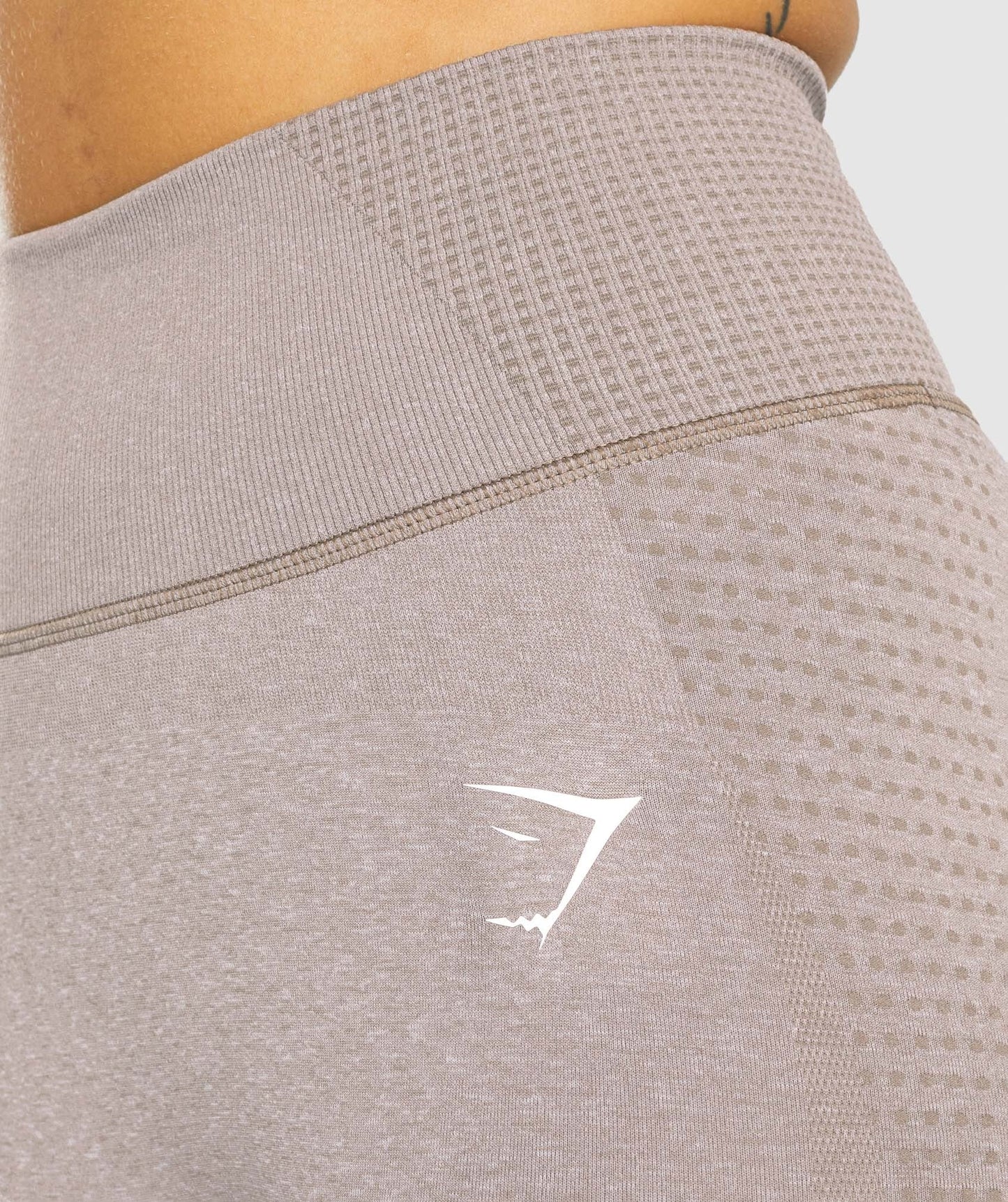 DNU - Gymshark Vital Rise Seamless Leggings - Taupe Marl