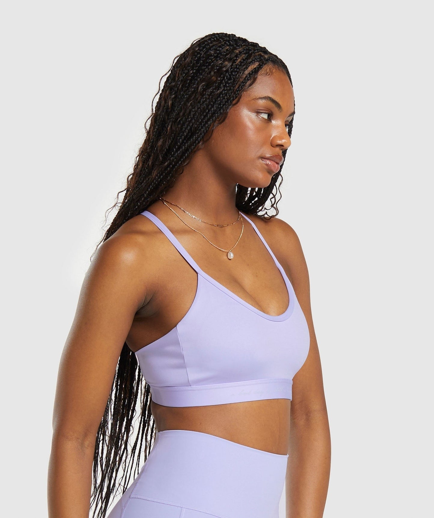 Libby X Gymshark Sports Bra - Powdered Lilac