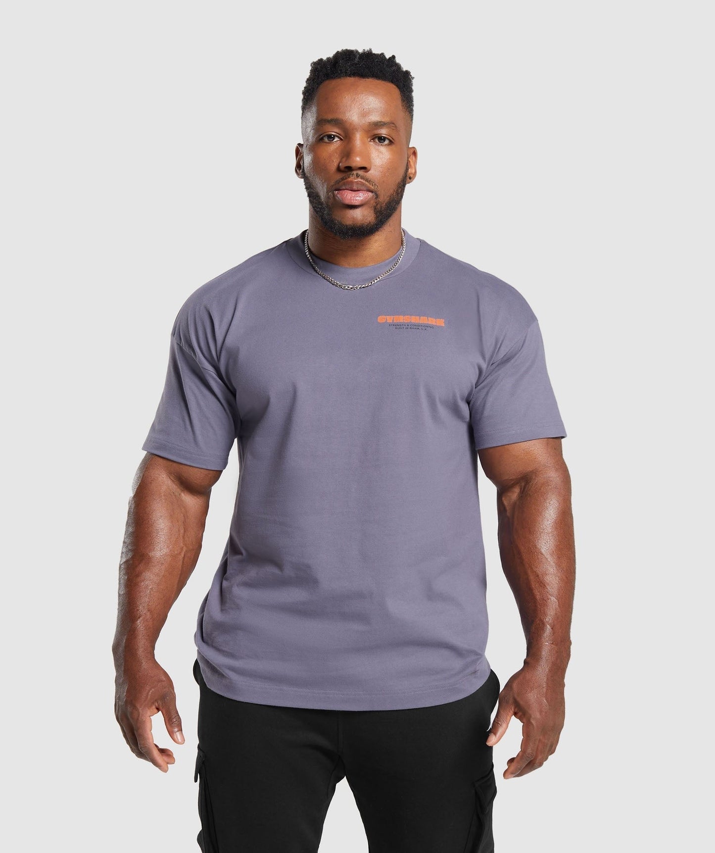 Gymshark Heavy Metal T-Shirt - Purple