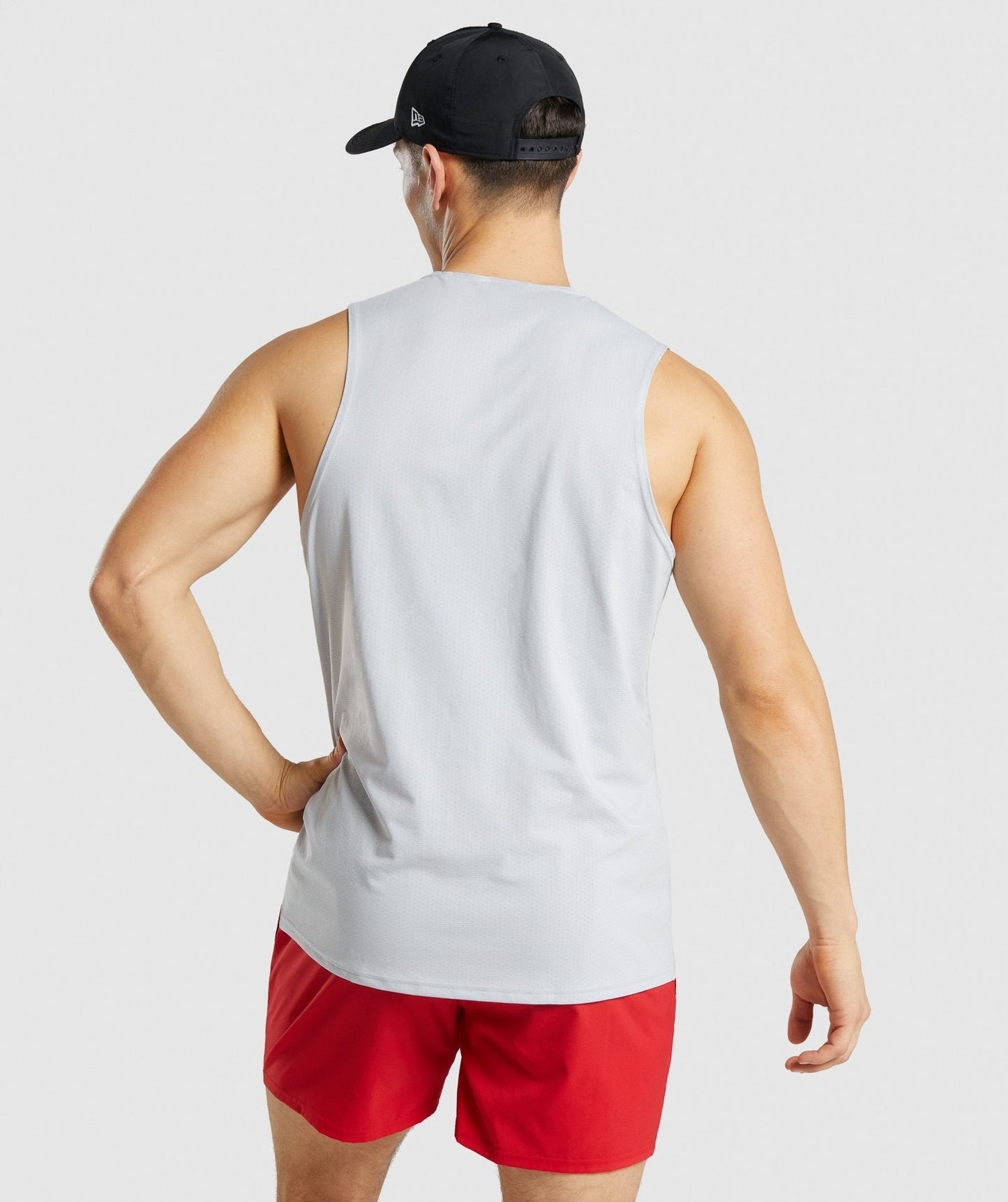 Gymshark Arrival Tank - Light Grey