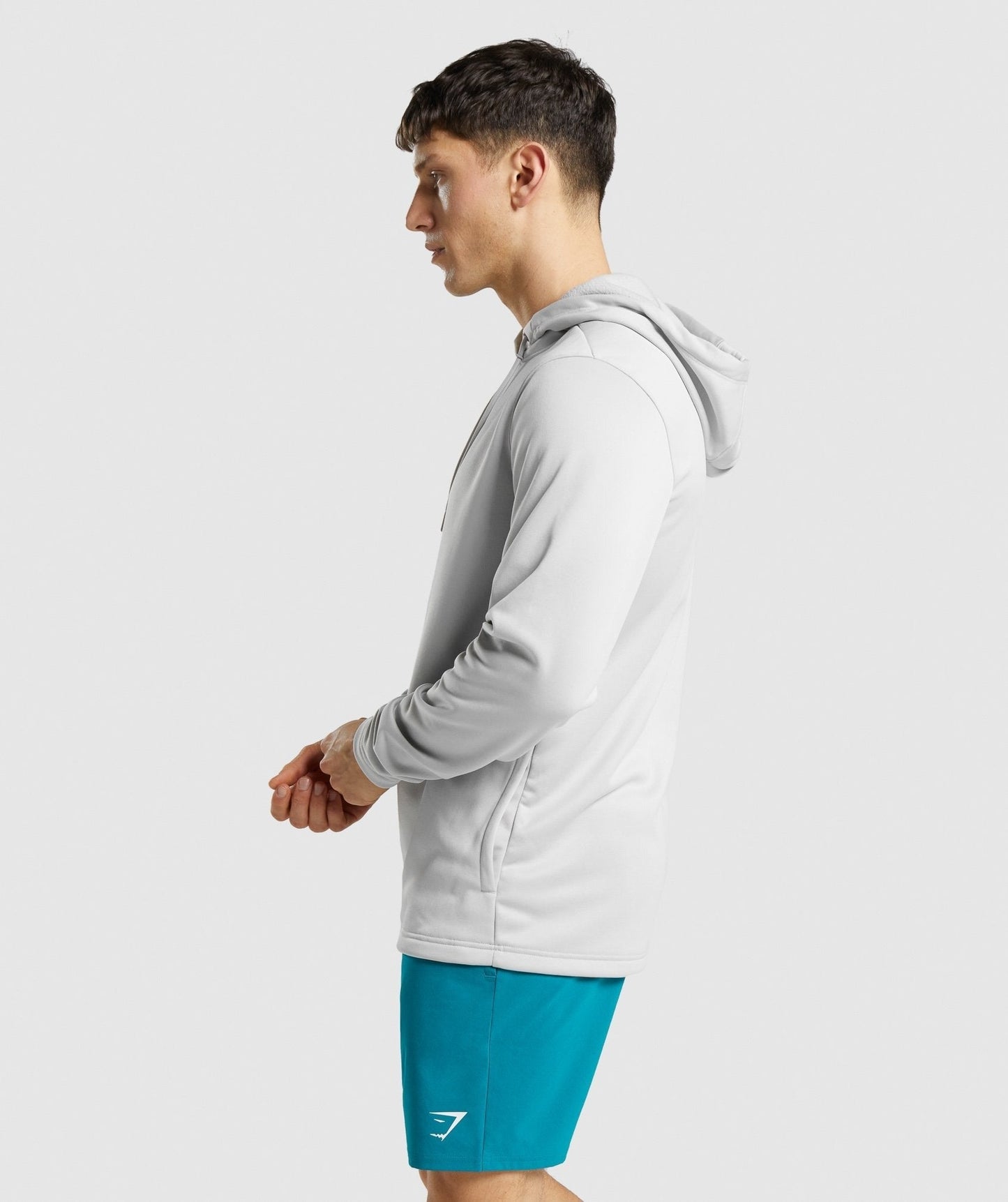 Gymshark Arrival Hoodie - Light Grey