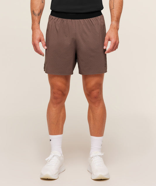 Gymshark Sport Zero 5" Shorts - Soft Brown