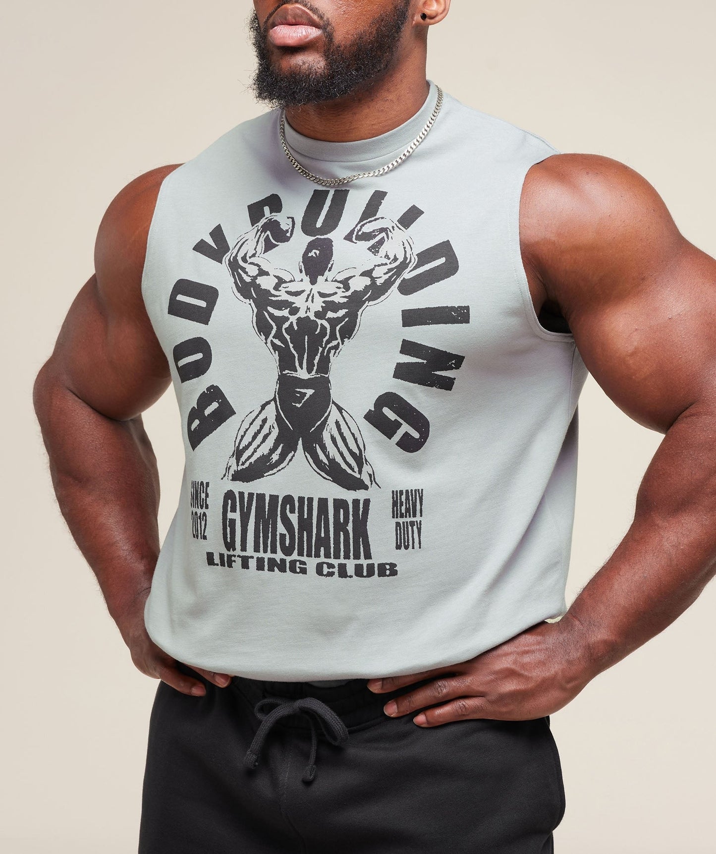 Gymshark Lifting Club Flex Tank - Smokey Grey