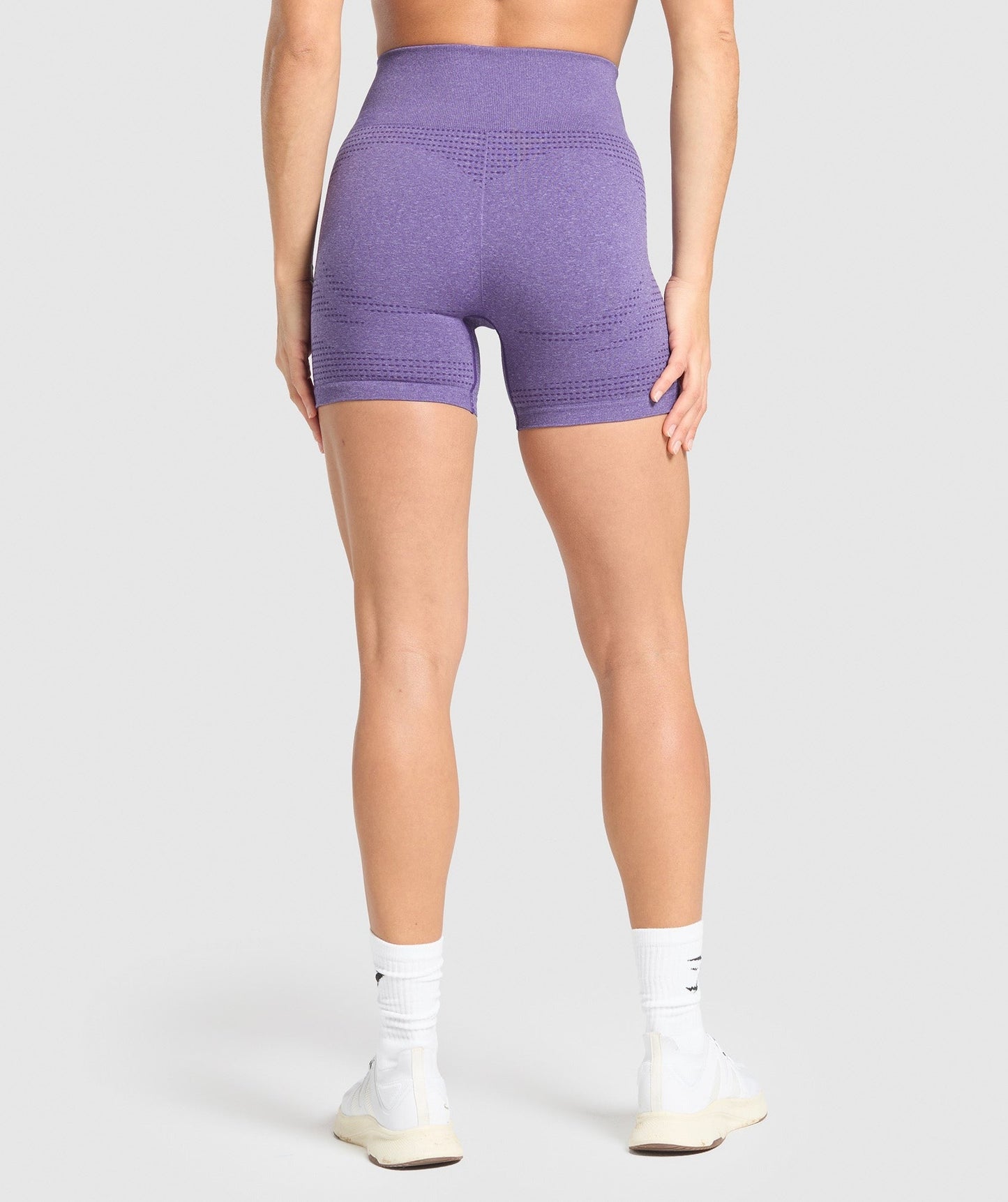 Gymshark Vital Seamless Shorts - Functional Purple Marl