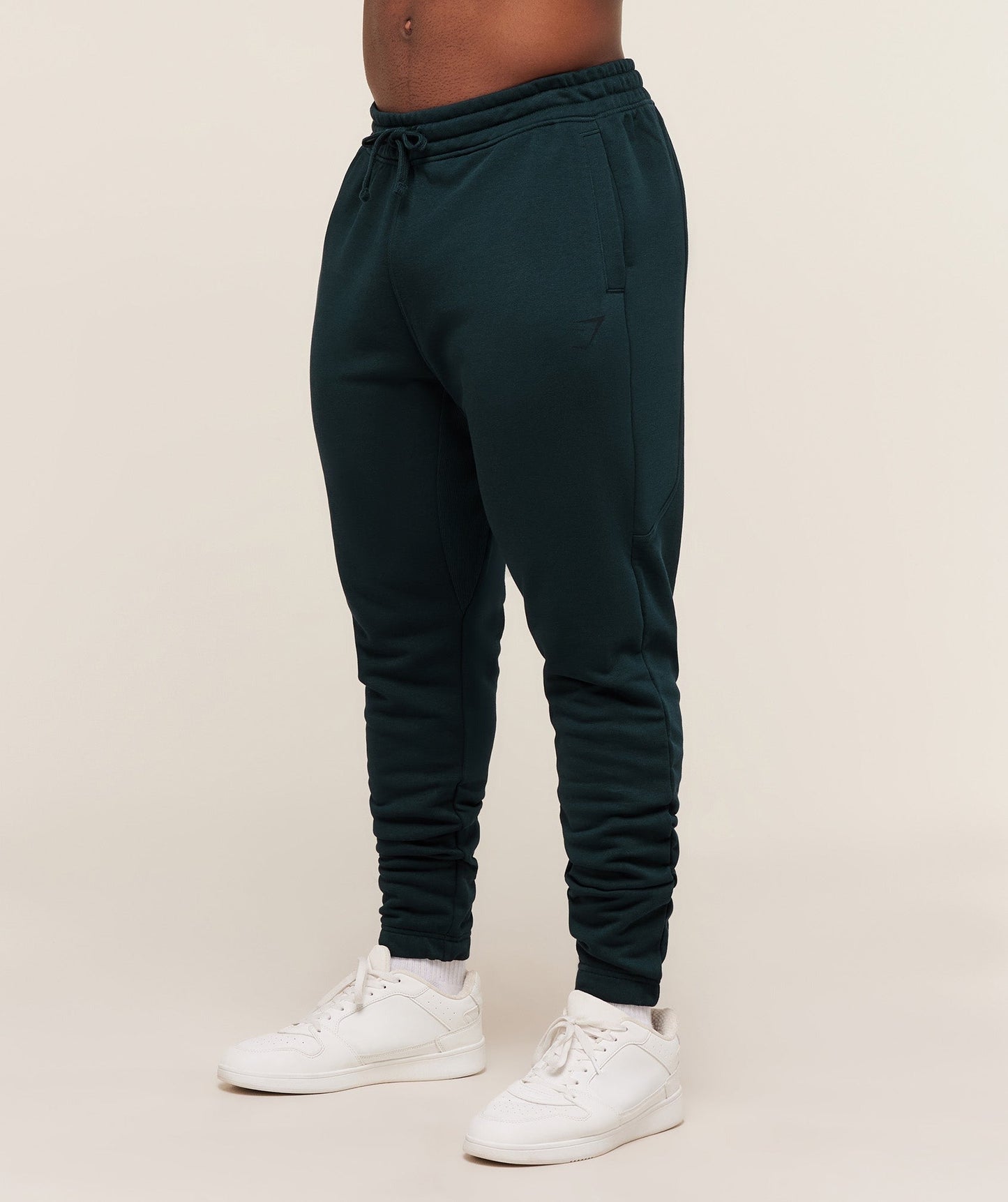 Gymshark Power Wordmark Joggers - Deep Petrol Blue