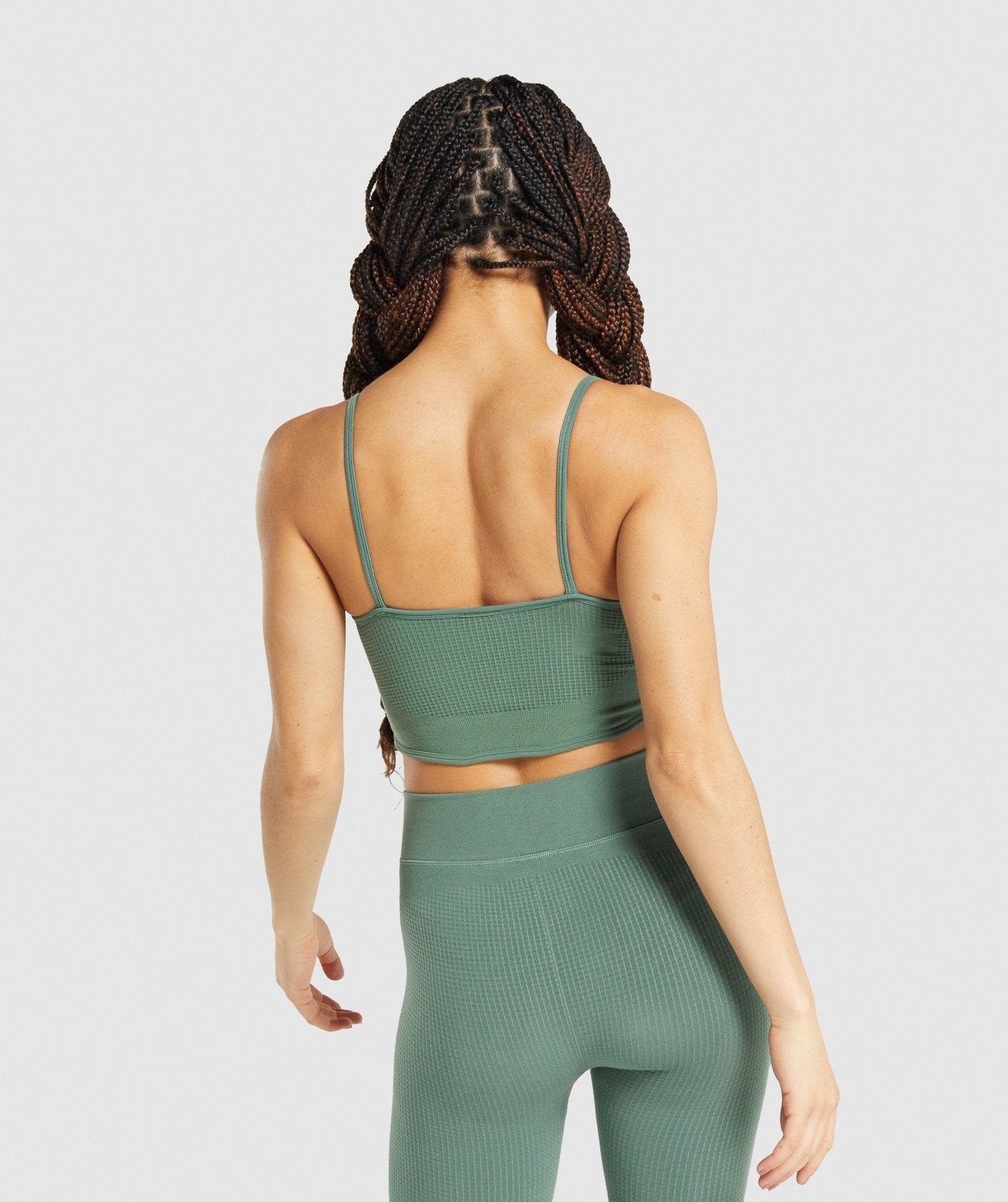 Gymshark Pause Seamless Bralette - Green