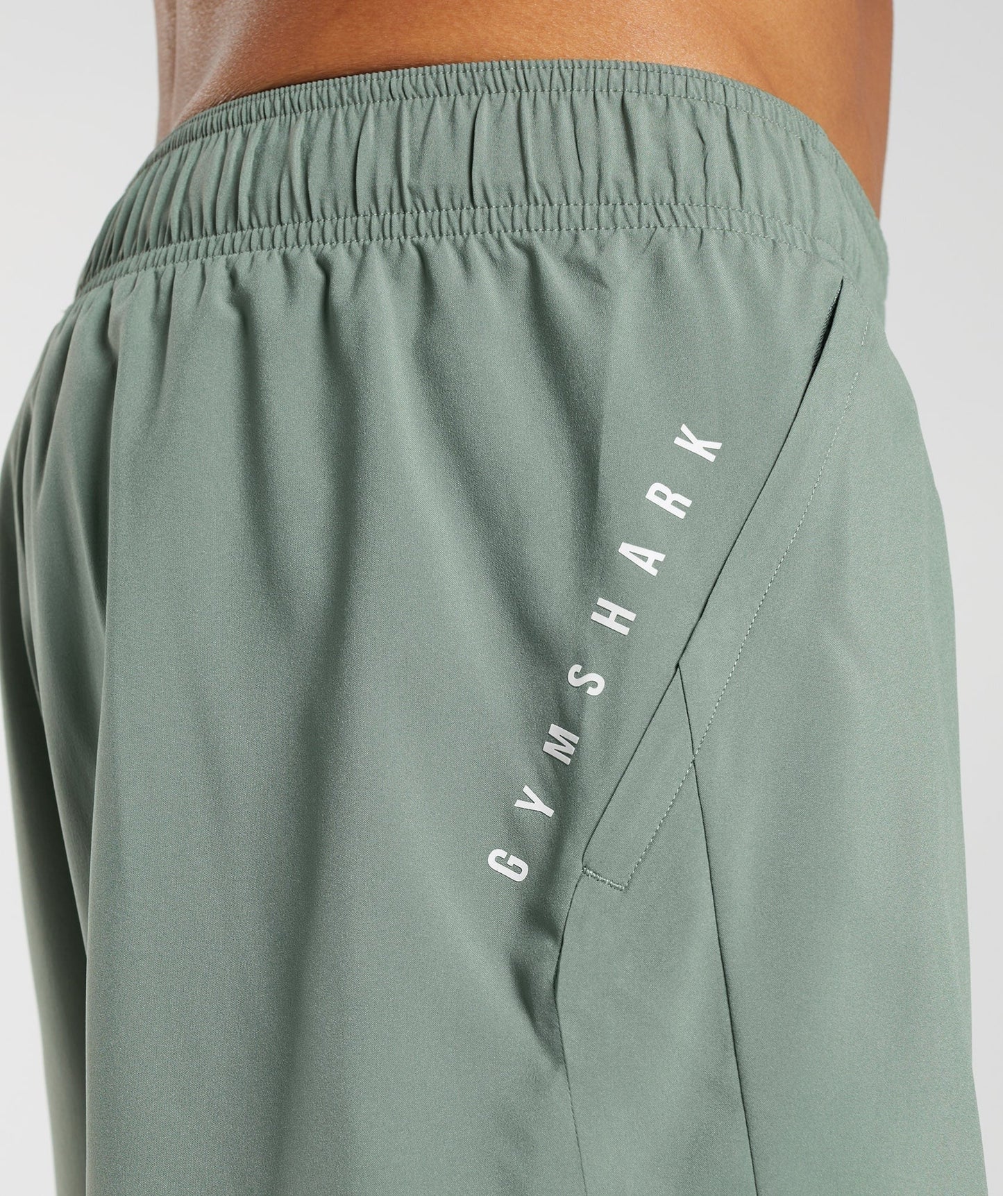 Gymshark Sport 5" 2 In 1 Shorts - Willow Green/Desert Sage Green