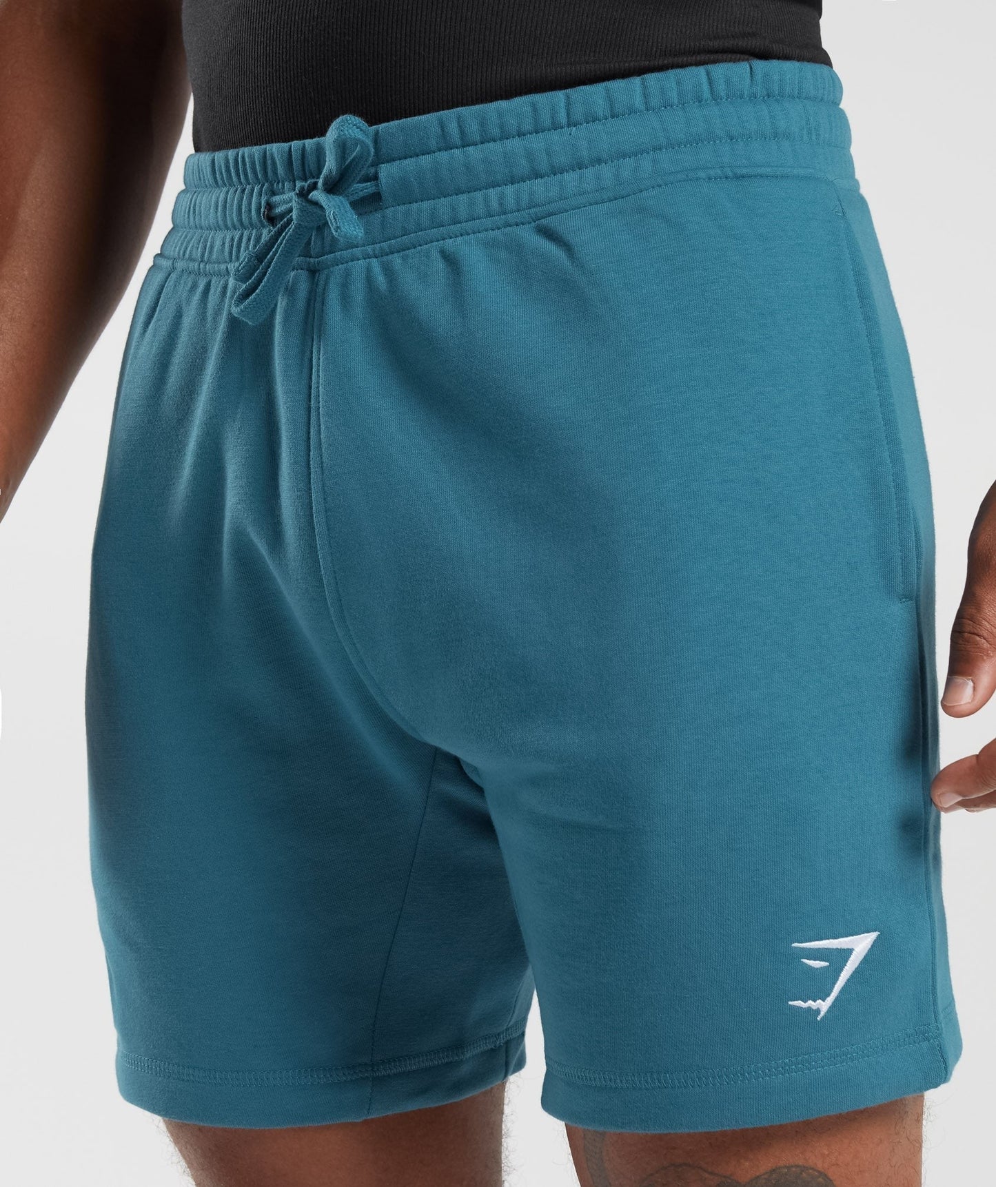 Gymshark Crest 7" Shorts - Terrace Blue