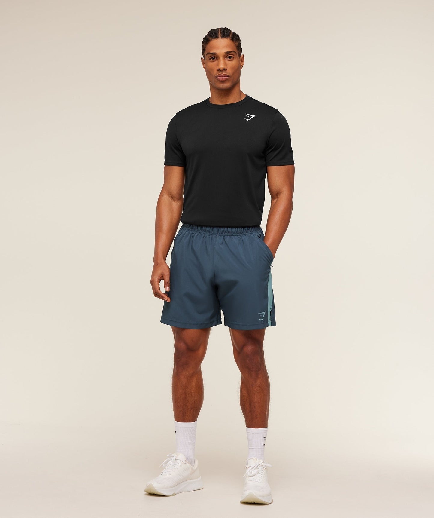 Gymshark Sport 7" Shorts - Stealth Blue/Storm Blue