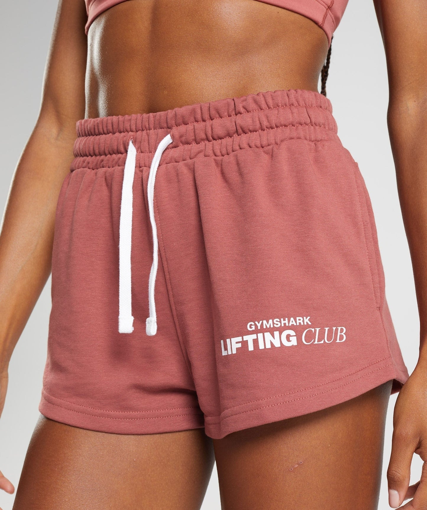 Gymshark Social Club Shorts - Rose Brown