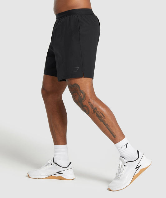 Gymshark Land to Water 6" Shorts - Black