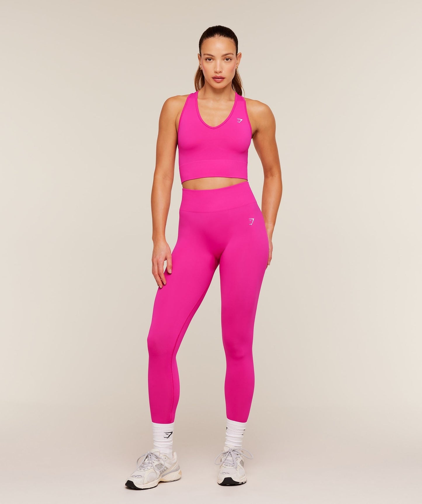 Gymshark Light Hold Leggings - Super-Set Pink