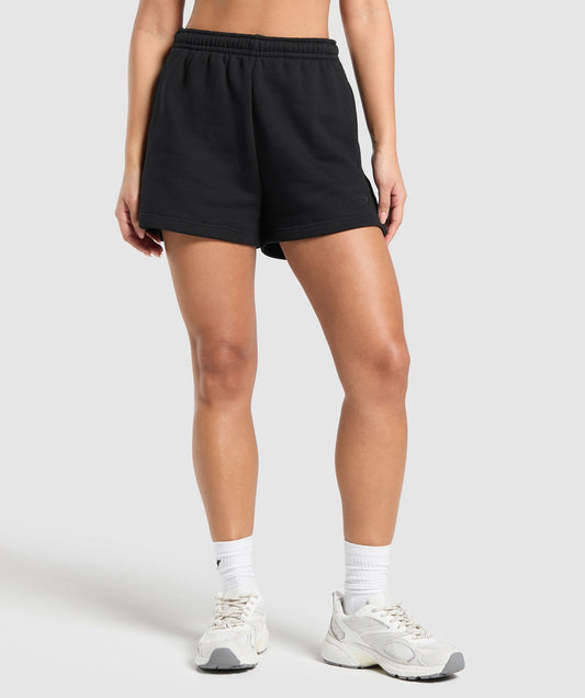 Gymshark Rest Day Sweats 2.0 Shorts - Black