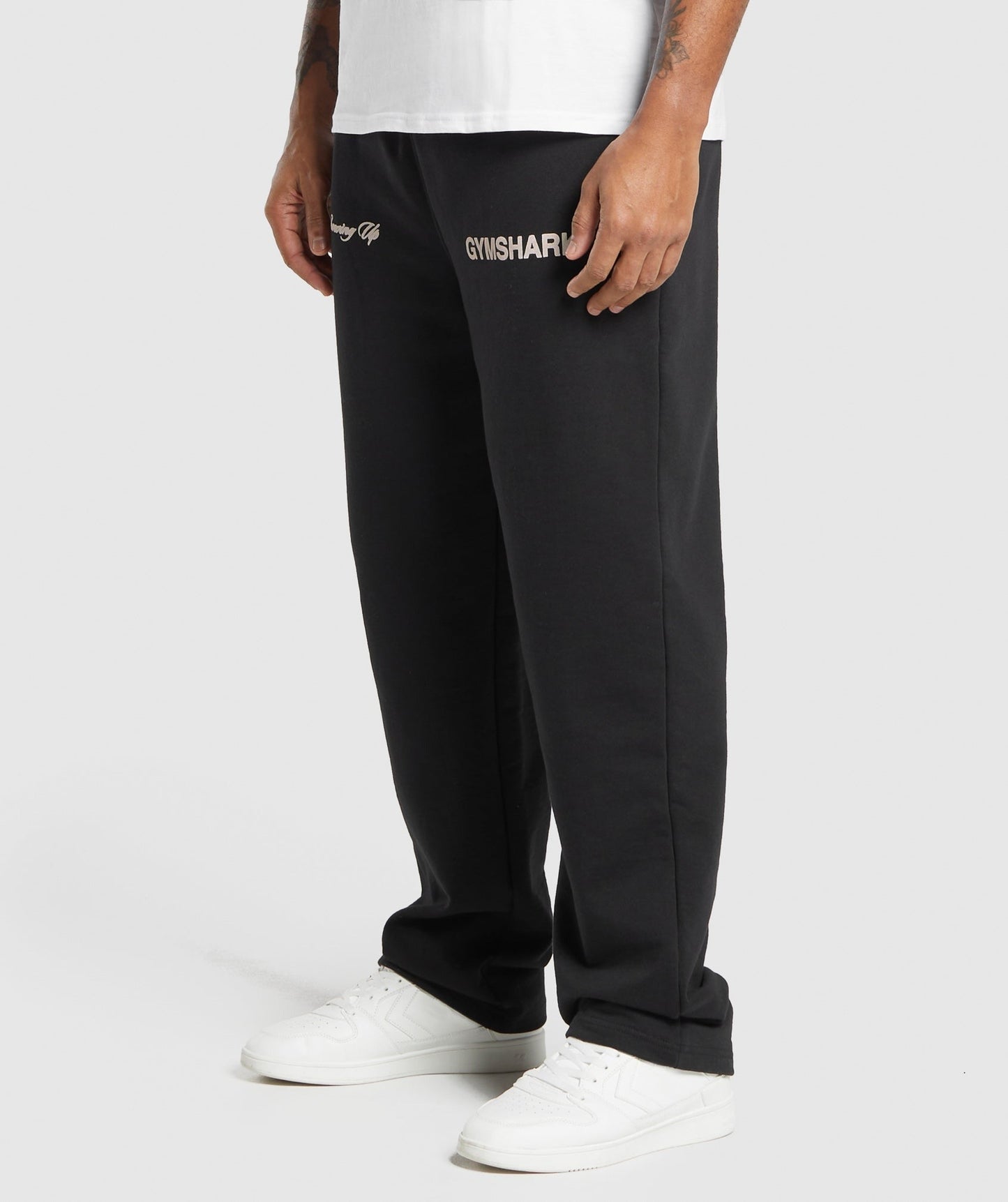 Gymshark EST 2012 Straight Leg Joggers - Black