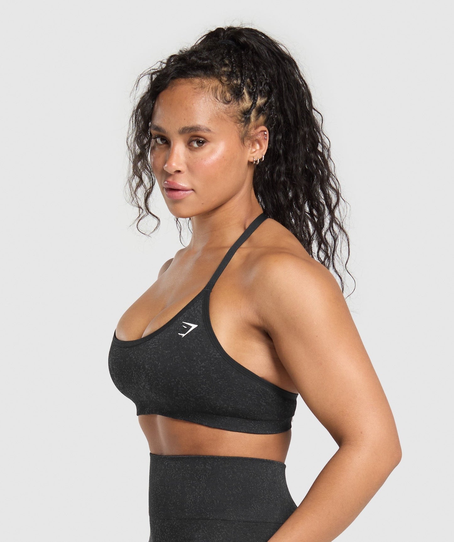 Gymshark Adapt Fleck T-Back Bra - Black