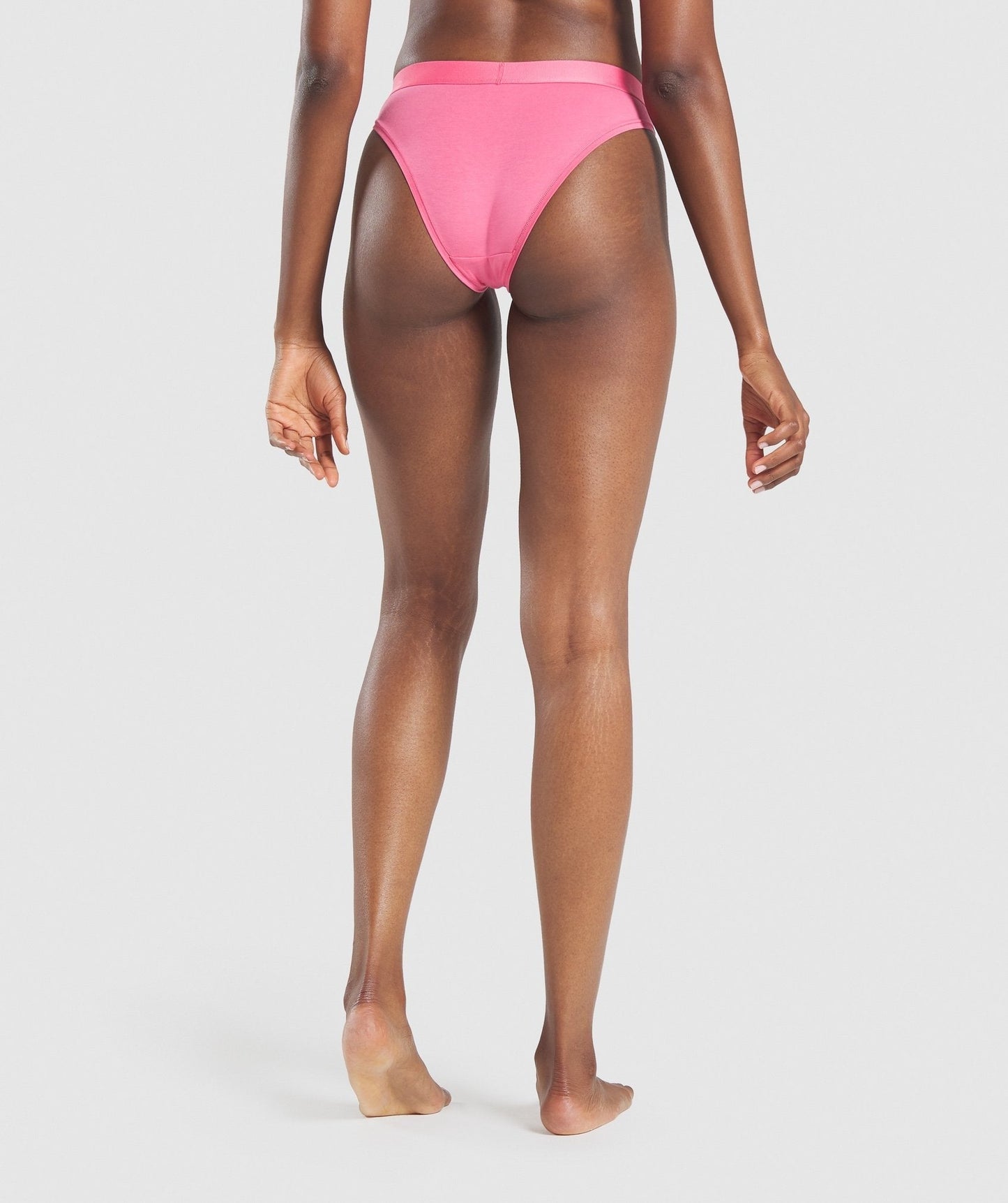 Gymshark Cotton Bikini Brief - Pink