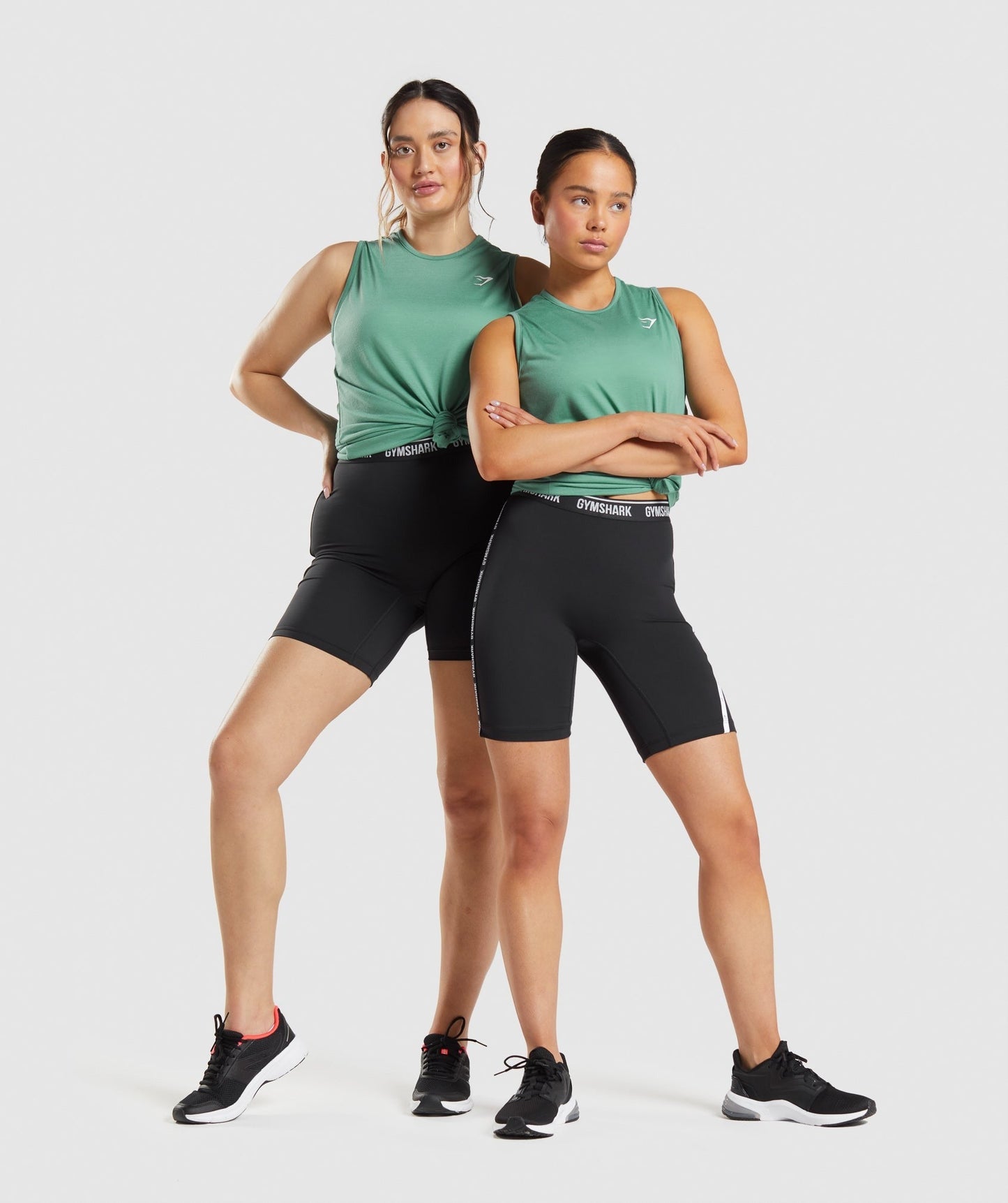 Gymshark Training Drop Arm Tank - Alpine Green