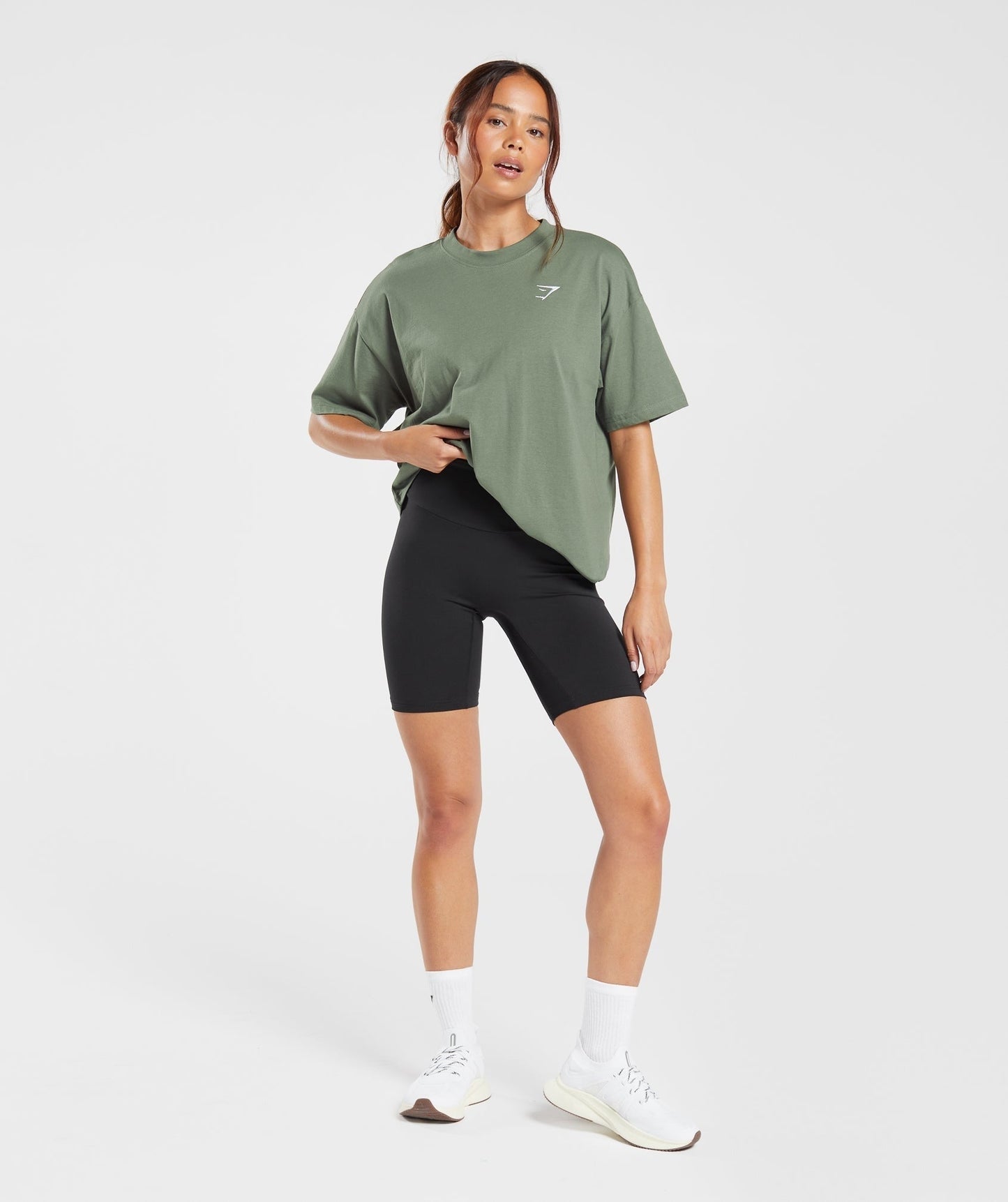 Gymshark Training Oversized T-Shirt - Dusk Green