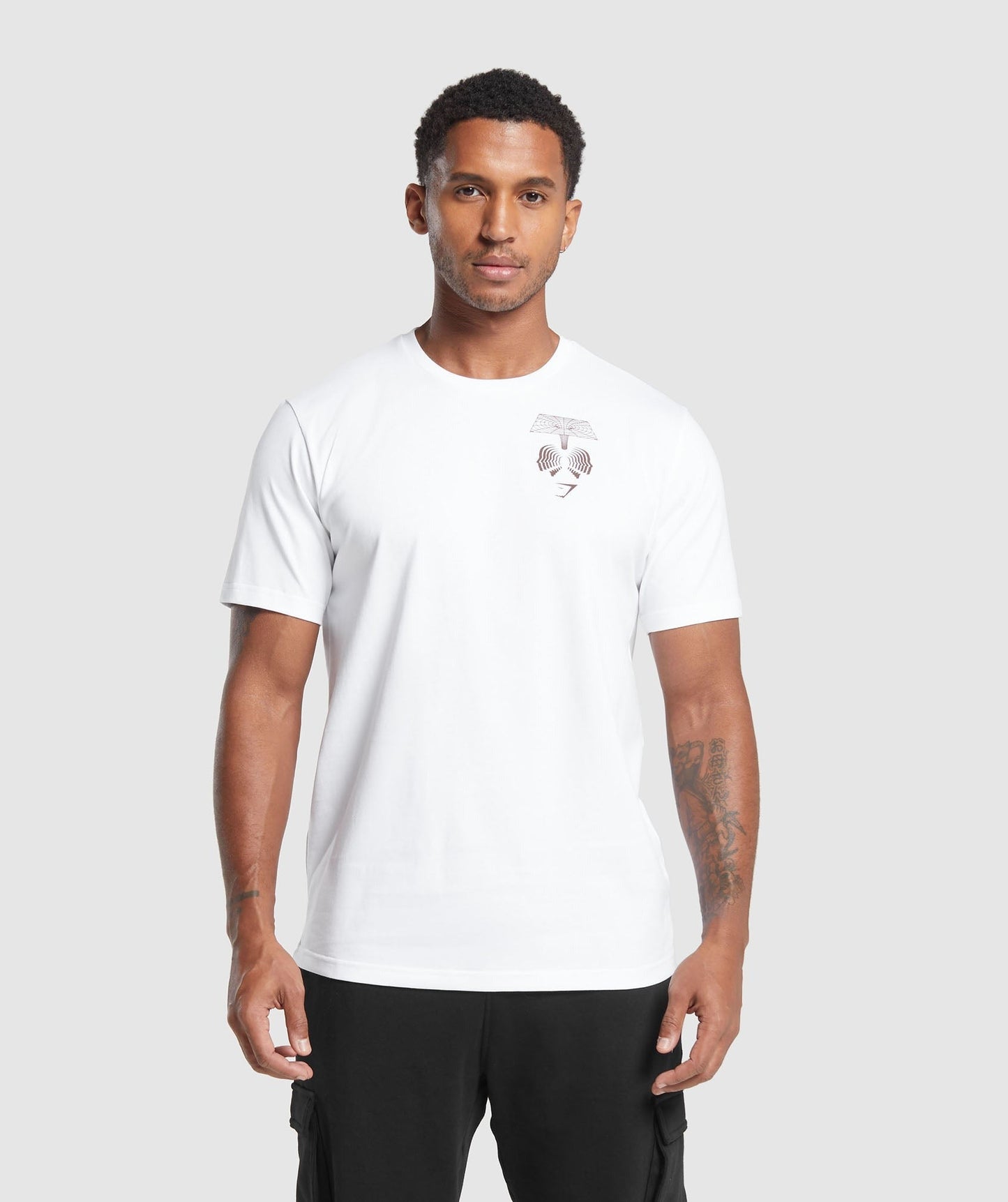 Gymshark Hybrid Wellness T-Shirt - White